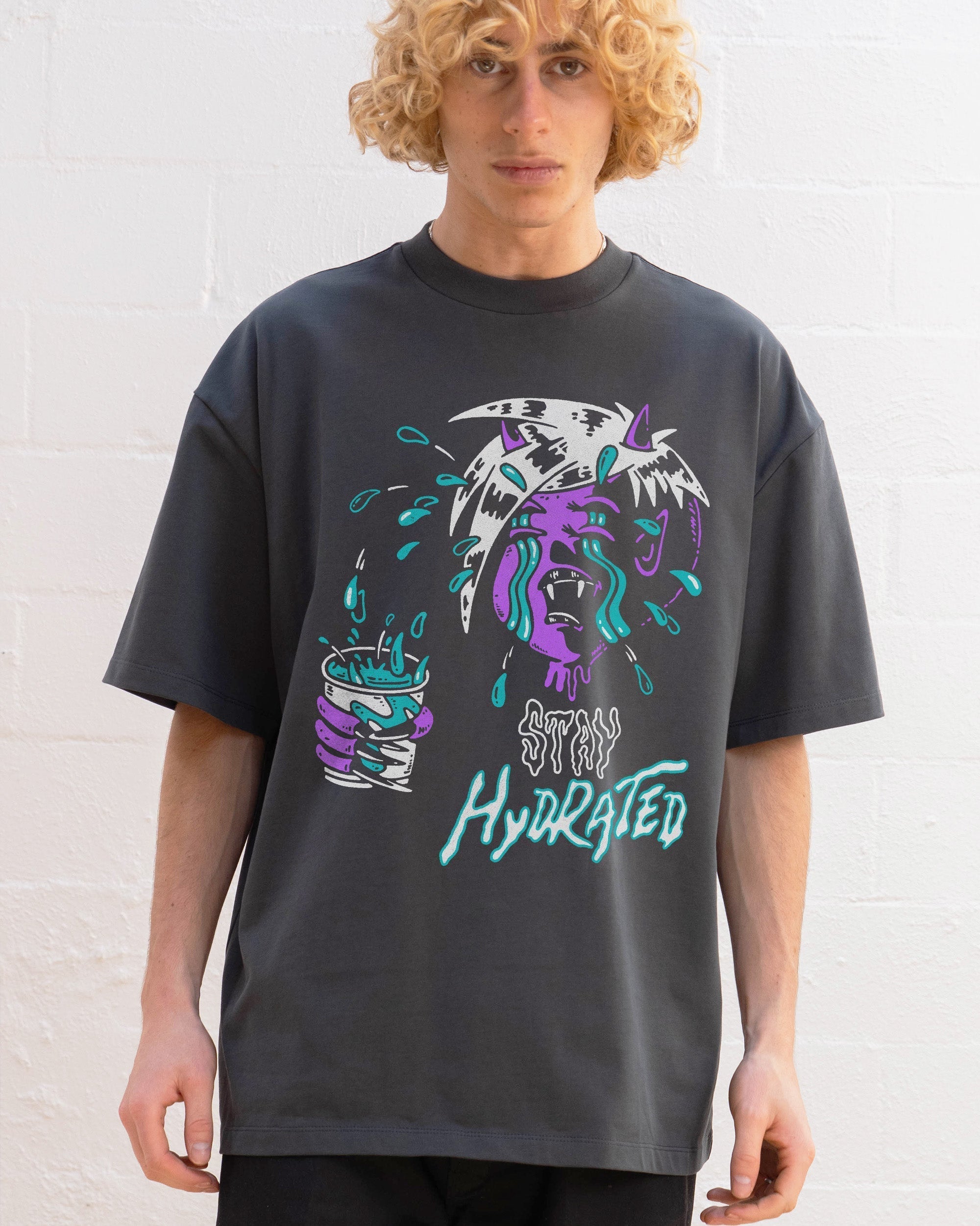 Stay Hydrated Oversized Tee