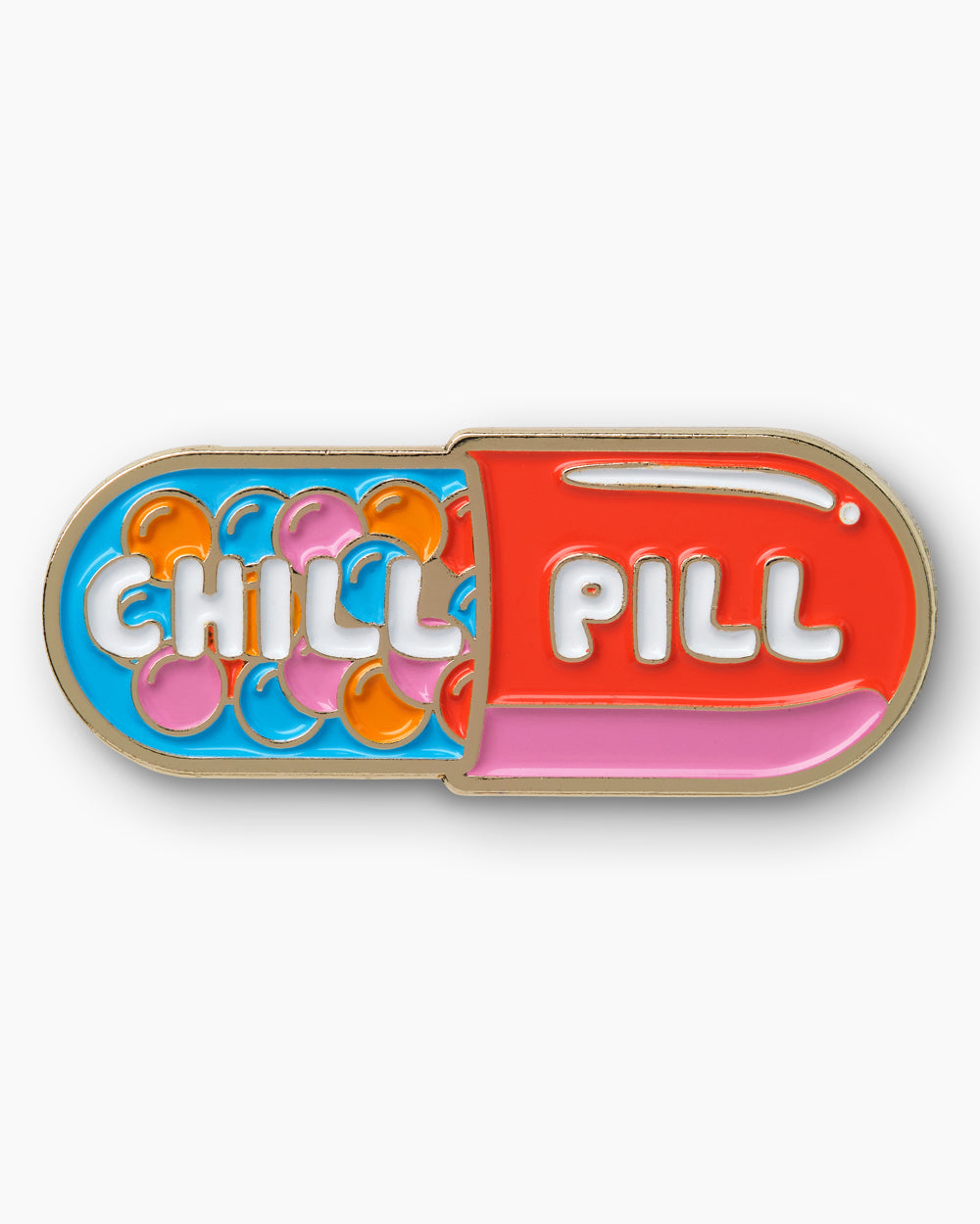 Chill Pill Enamel Pin