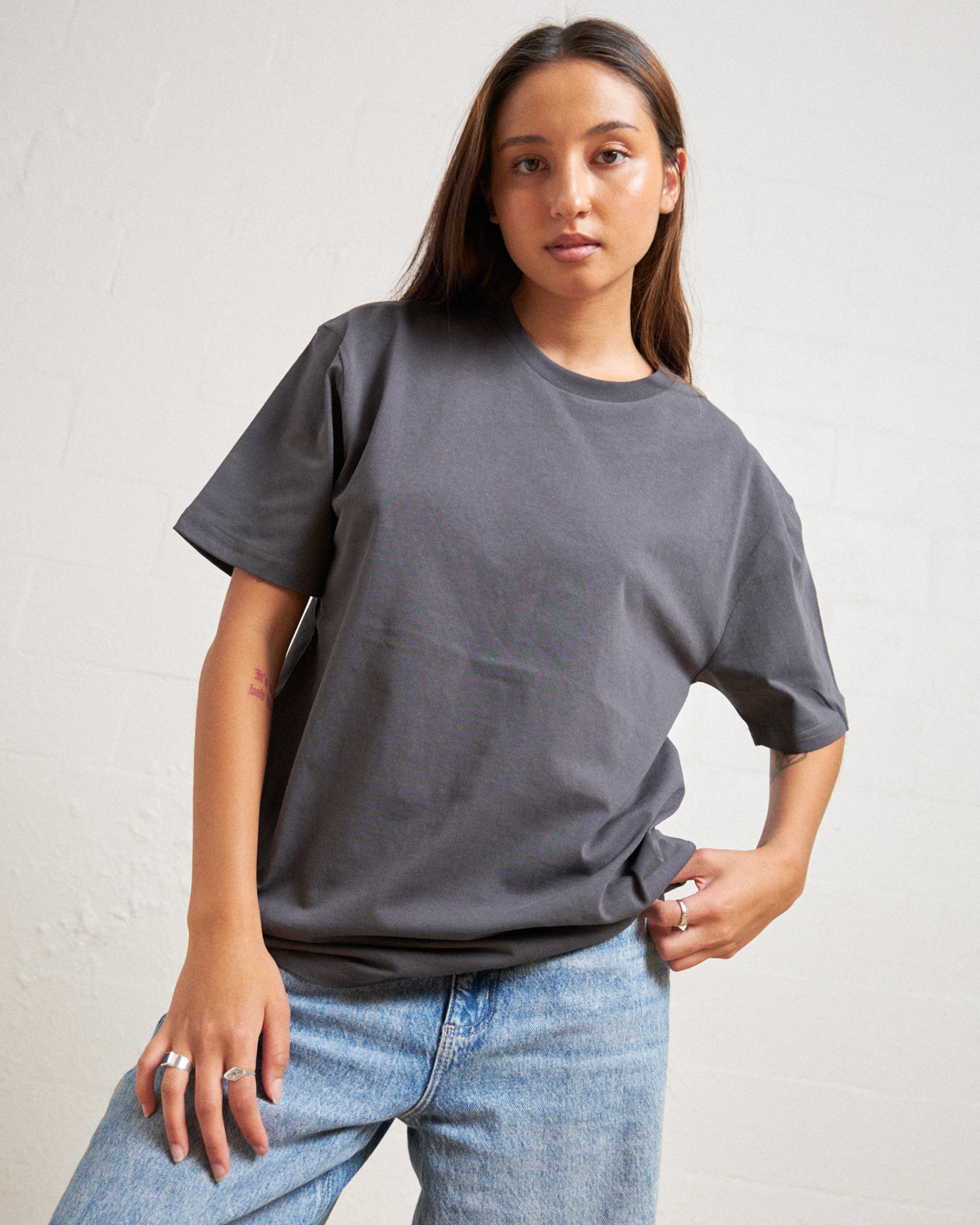 Classic Tee 5 Pack: Grey, Charcoal, Navy, Brown, Black