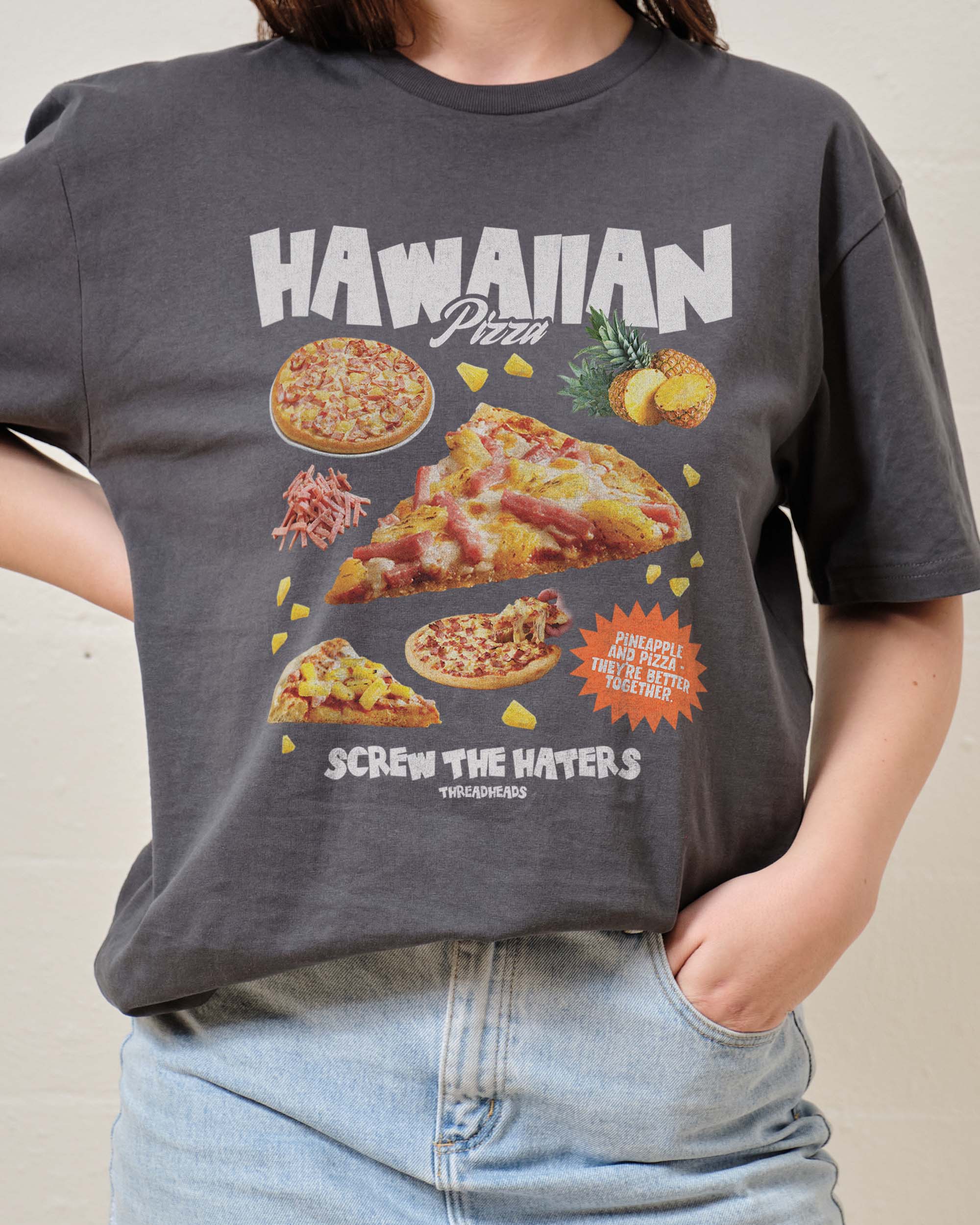 Hawaiian Pizza Bootleg T-Shirt