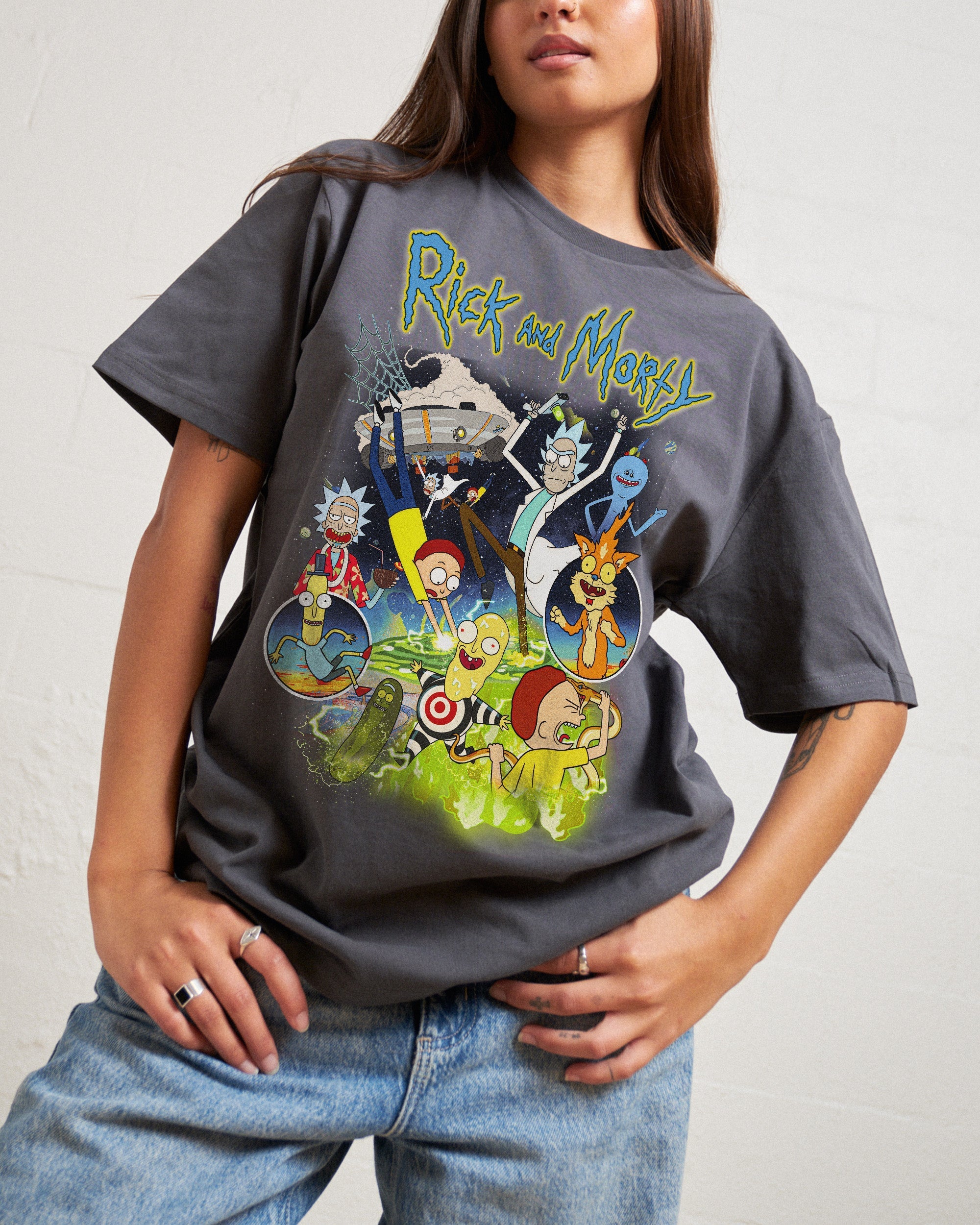 Rick and Morty Vintage T-Shirt