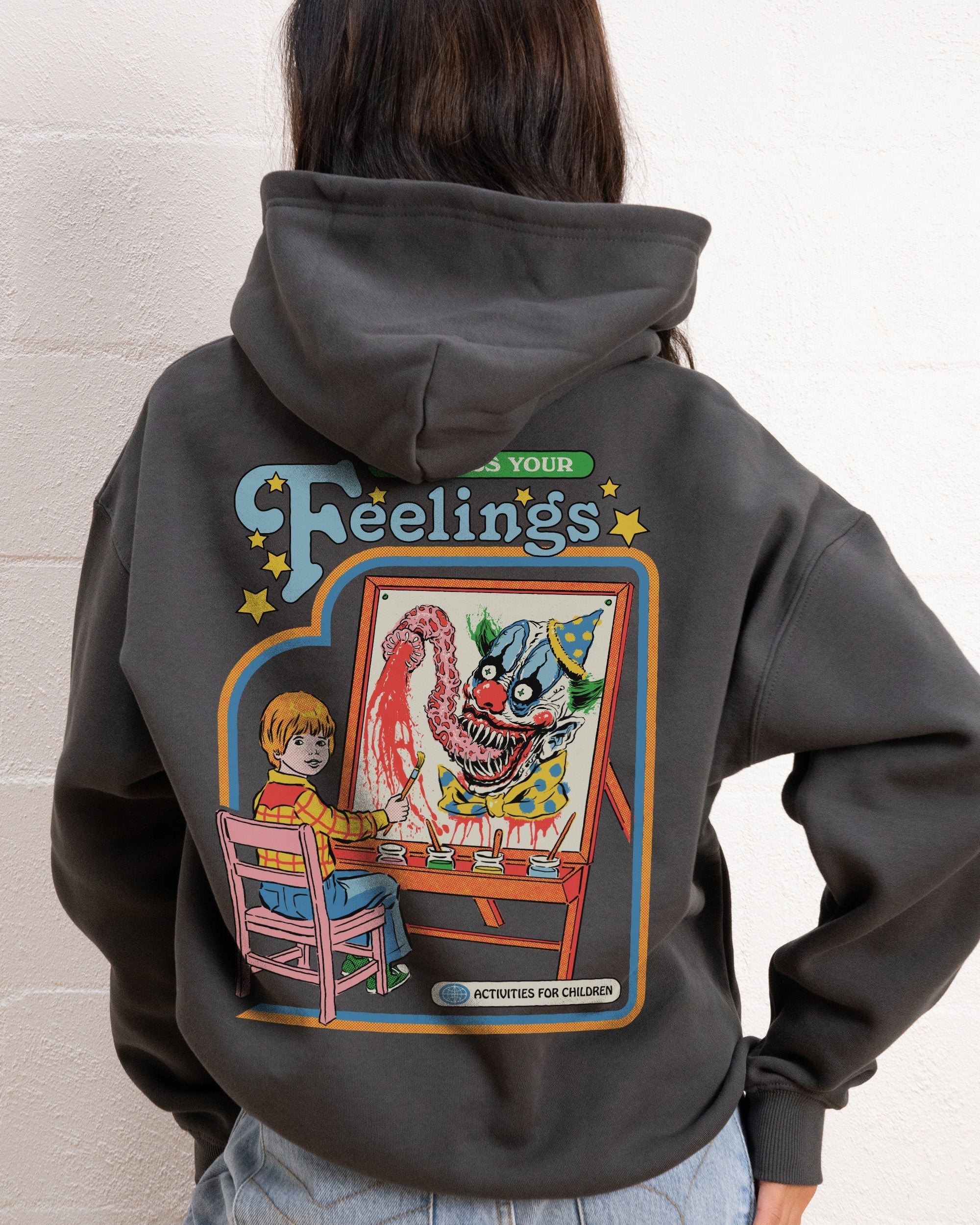 Express Your Feelings Front and Back Hoodie