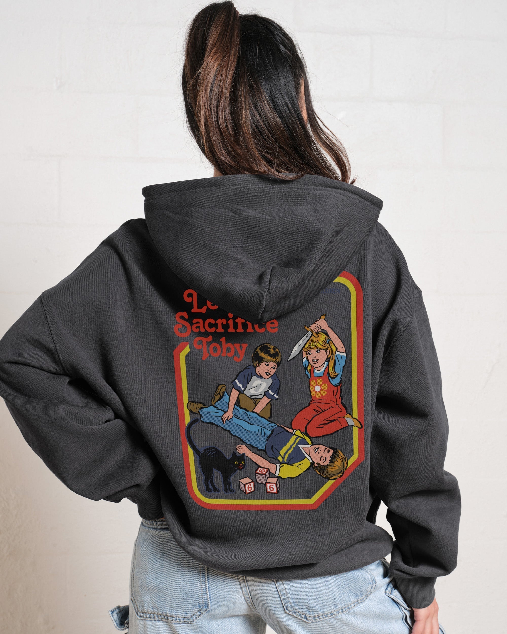 Let's Sacrifice Toby Front and Back Hoodie