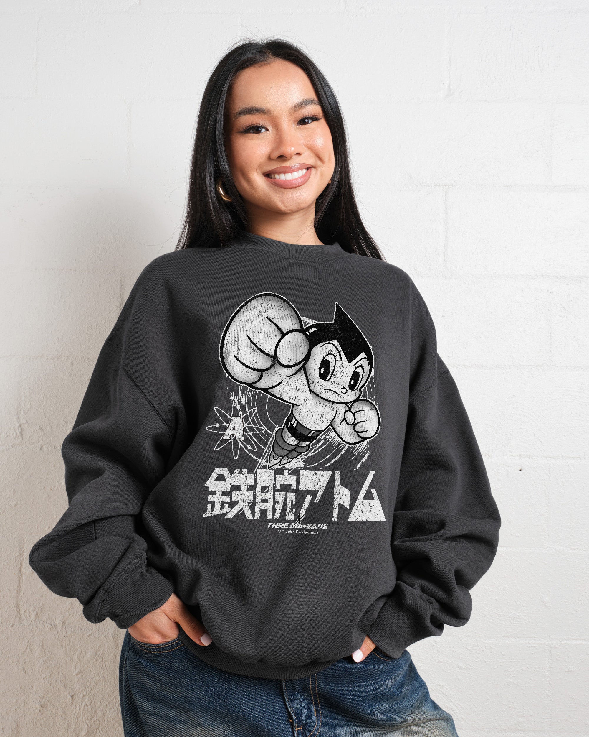 Astro Boy Black and White Sweatshirt