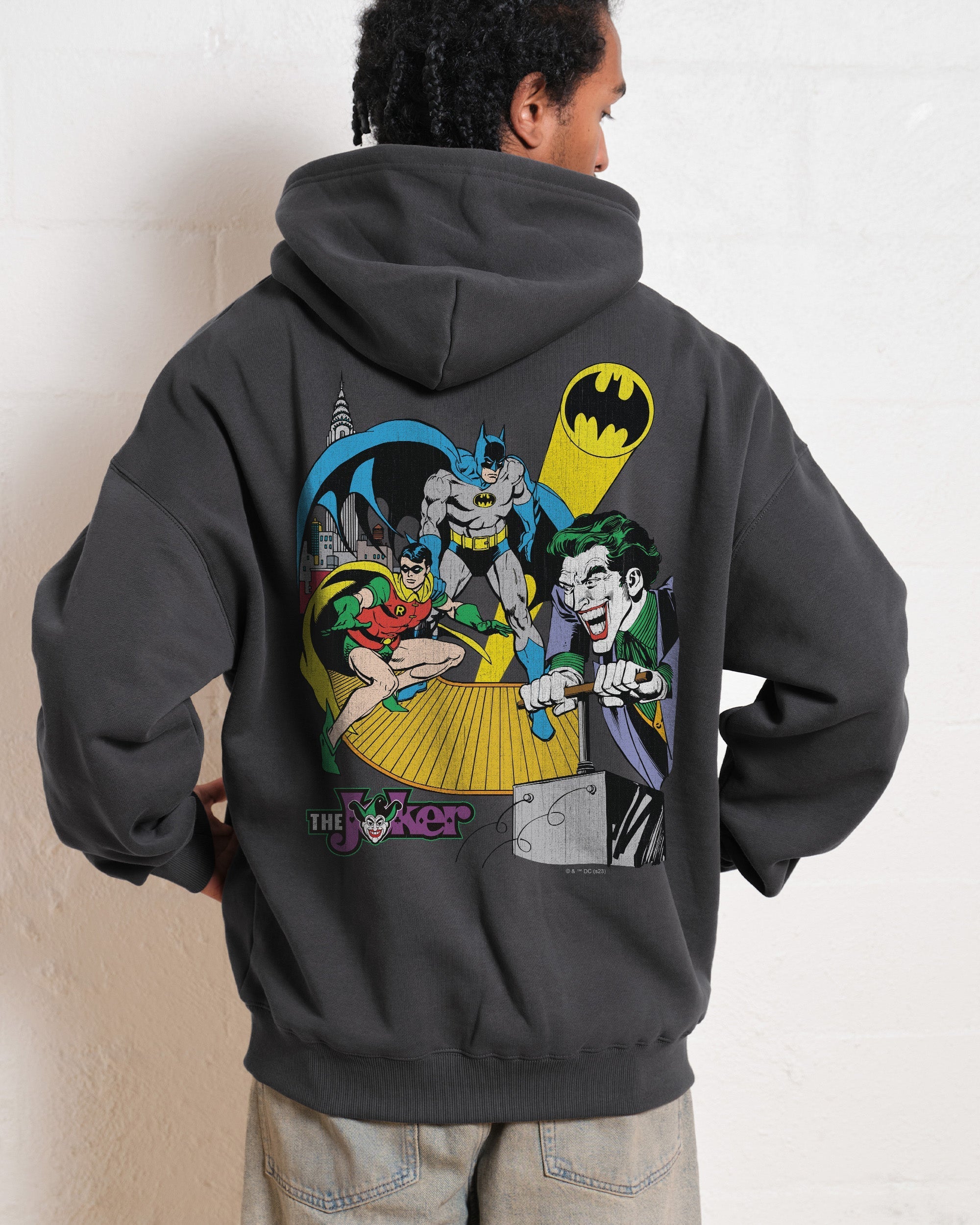 Exploding Gotham City Hoodie