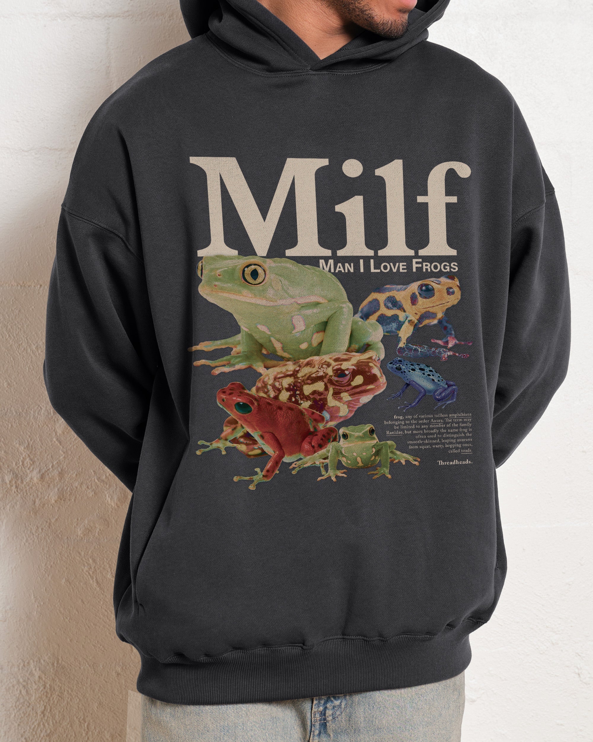 Man I Love Frogs Hoodie