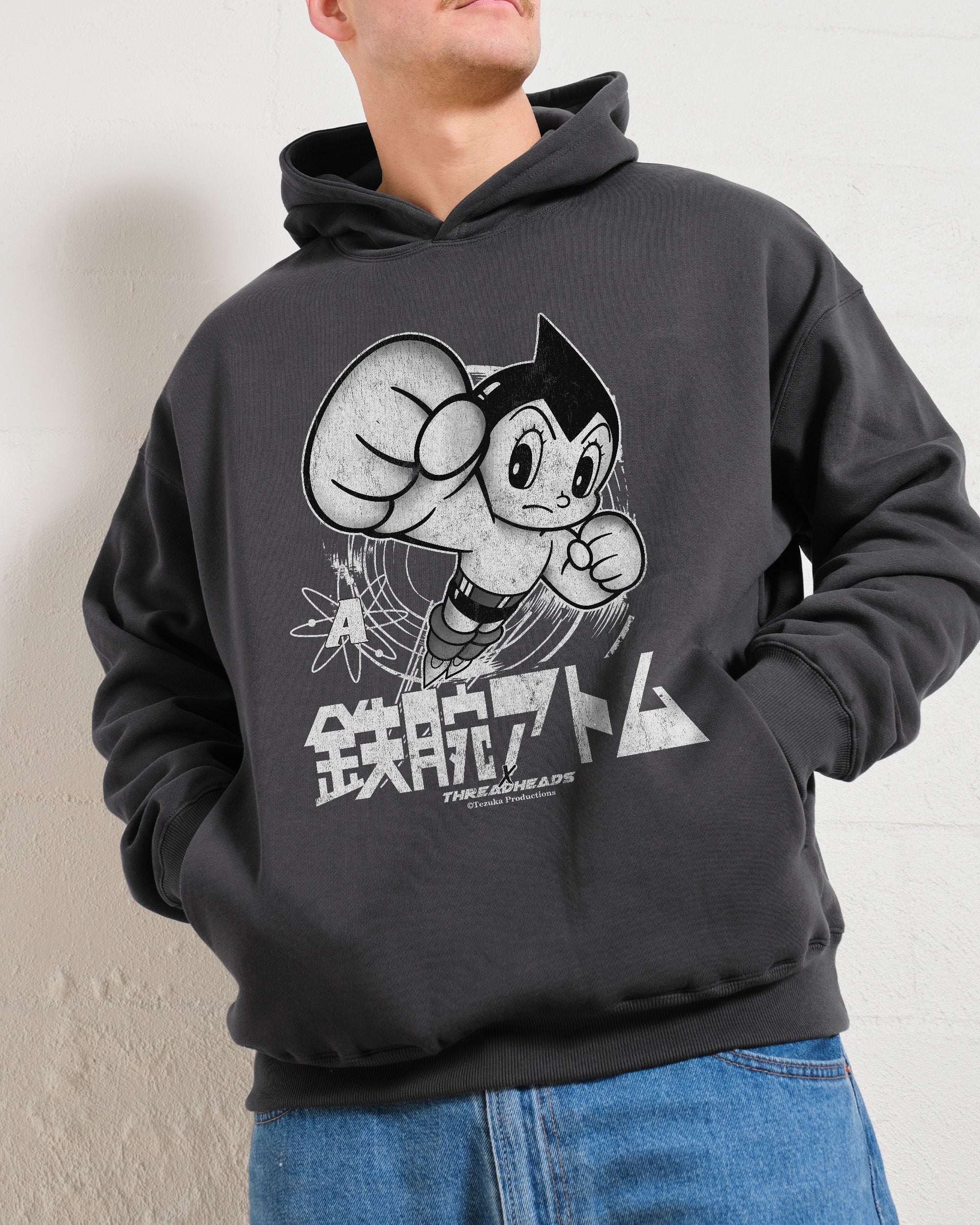 Astro Boy Black and White Hoodie