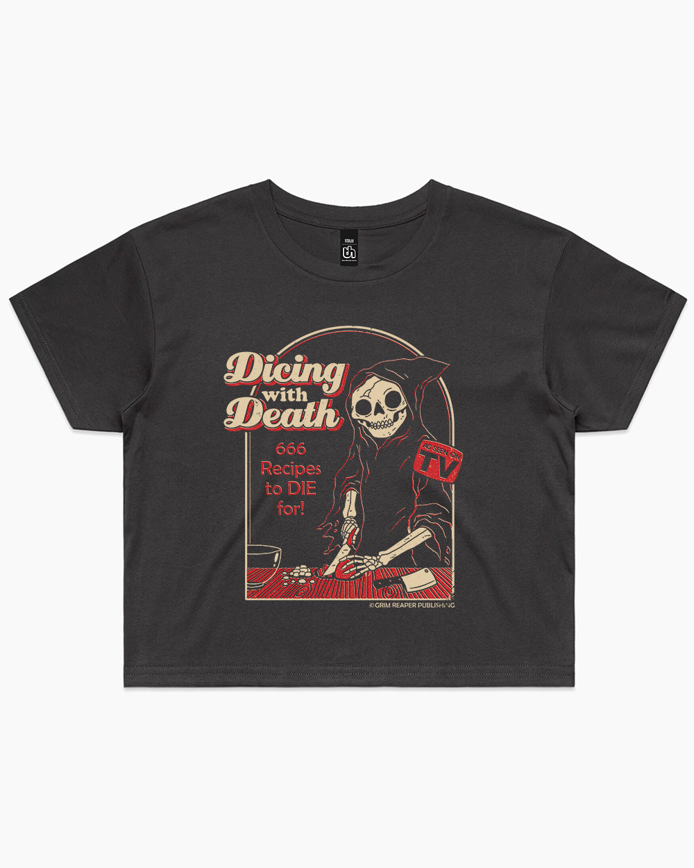 Dicing With Death Crop Tee