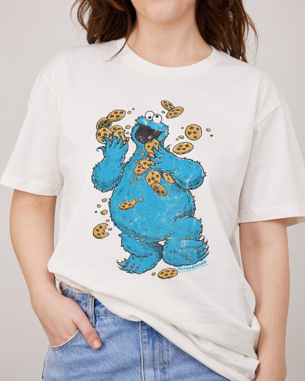 Cookie Monster Om Nom Nom T-Shirt