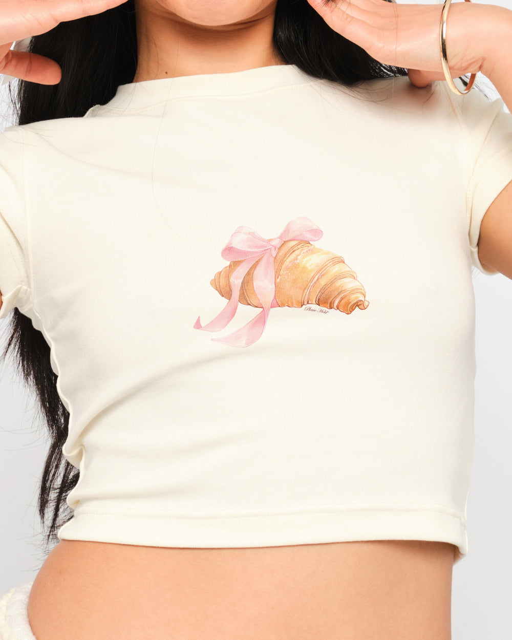 Croissant Baby Tee