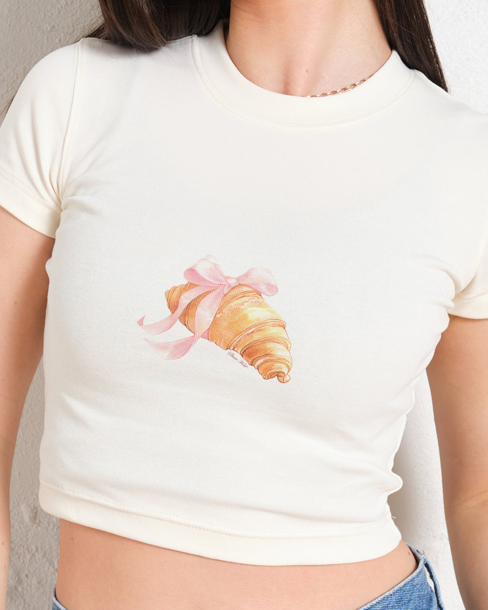 Croissant Baby Tee