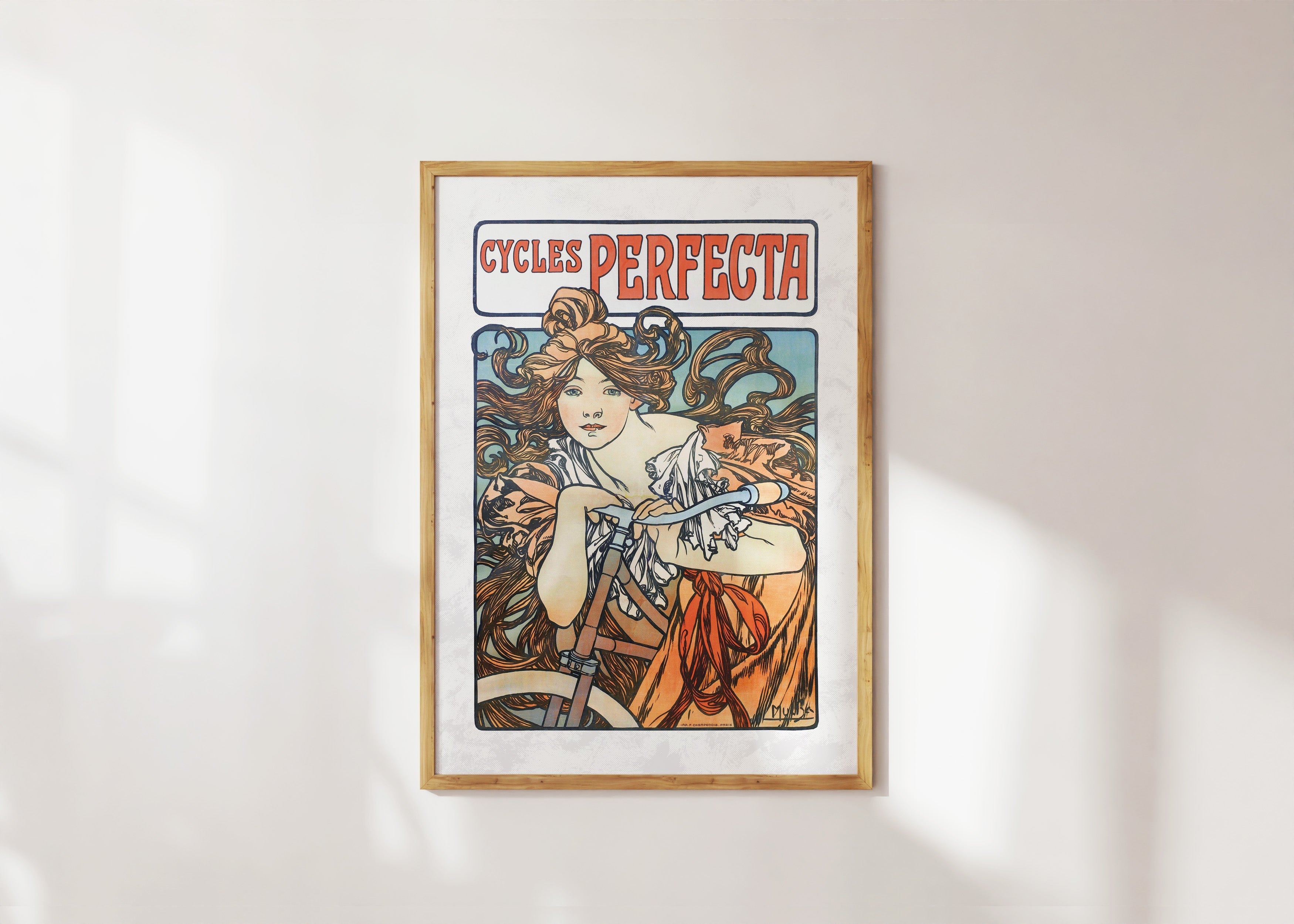 Cycles Perfecta Art Print