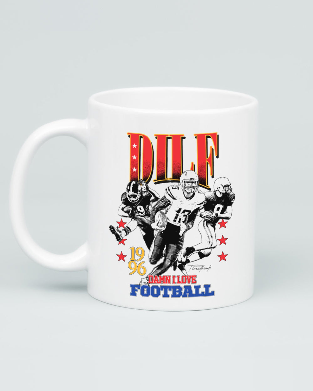 Damn I Love Football USA Mug