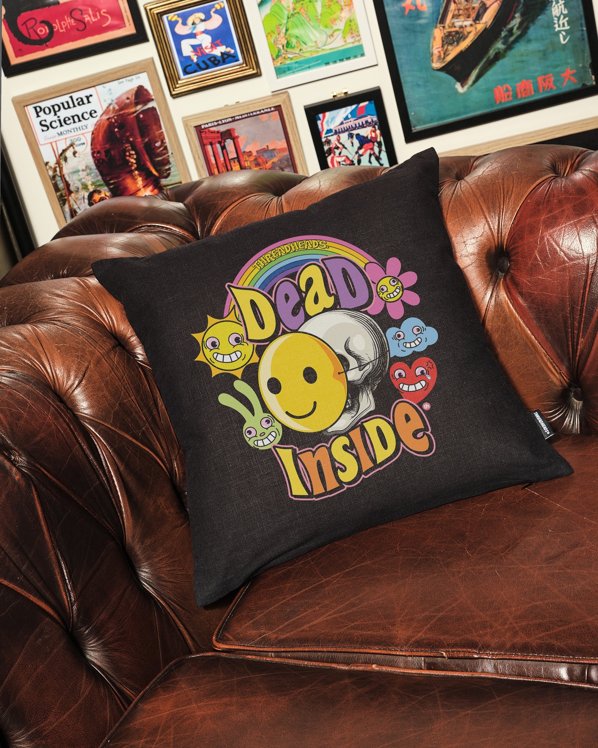 Dead Inside Cushion