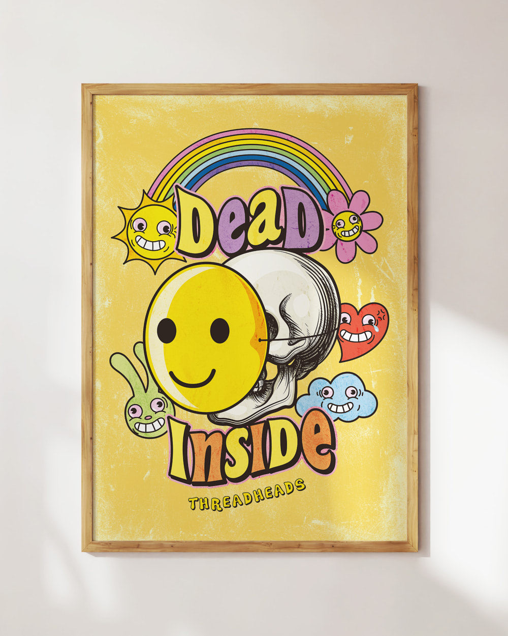 Dead Inside Art Print