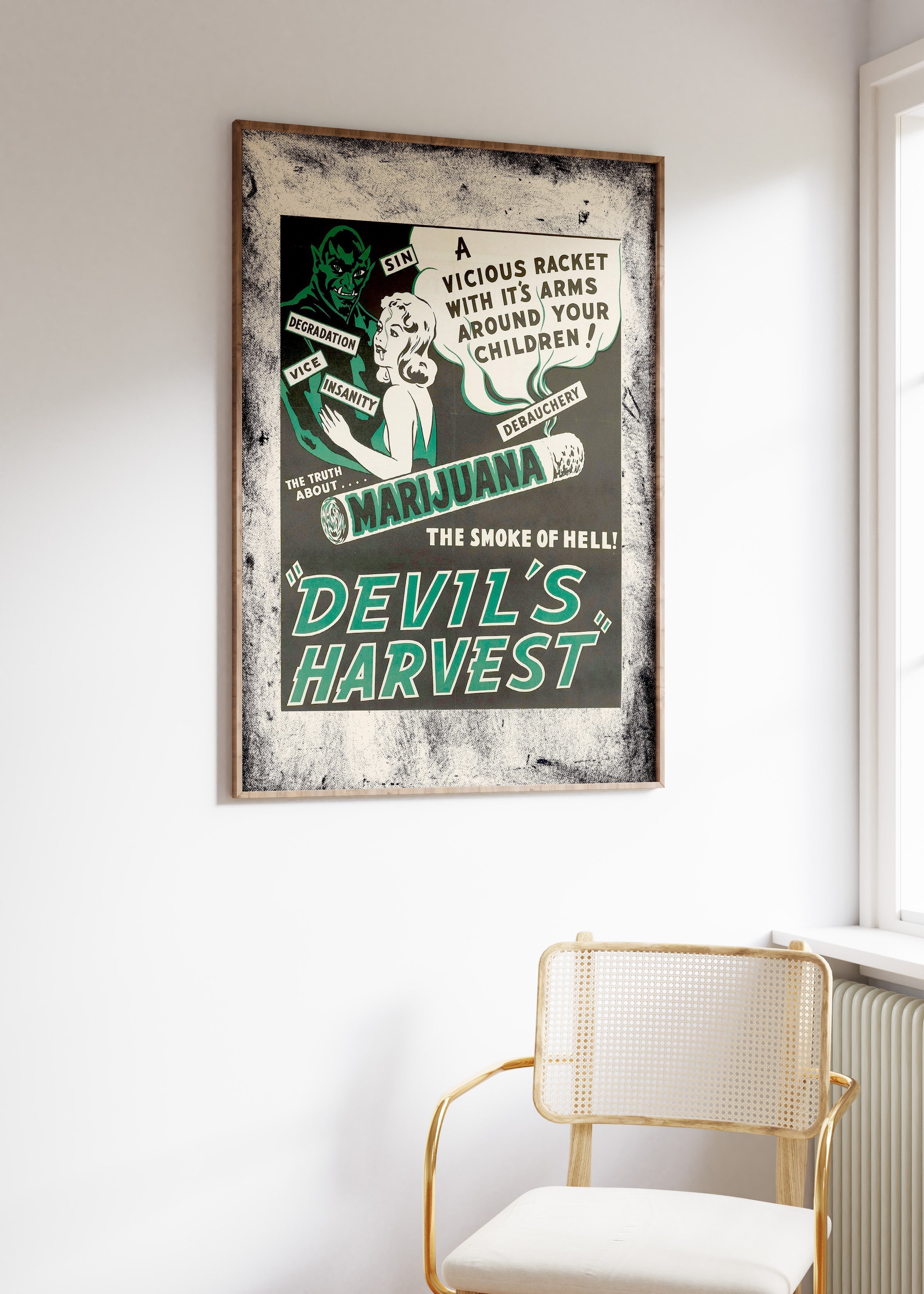 Devil's Harvest Art Print