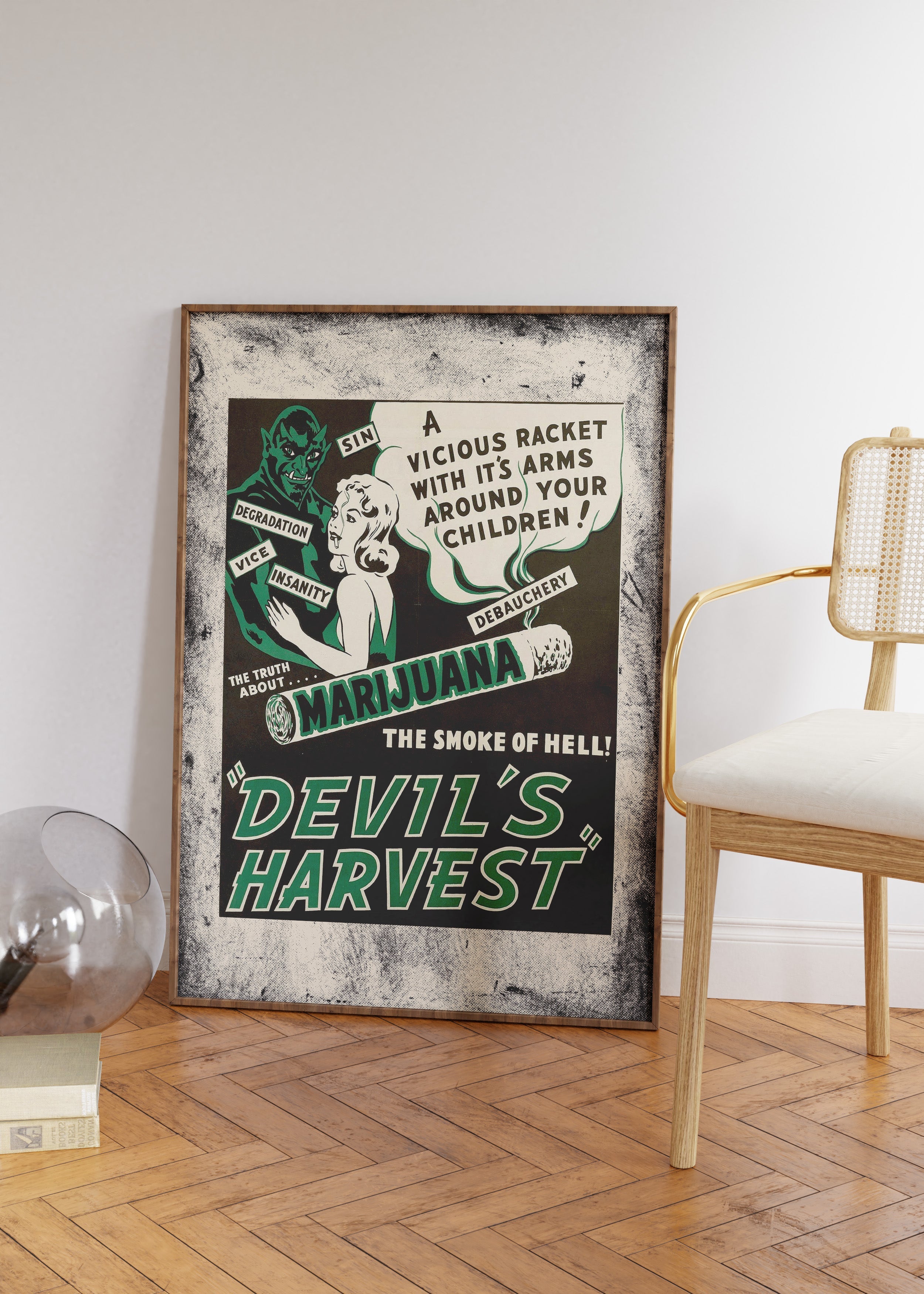 Devil's Harvest Art Print