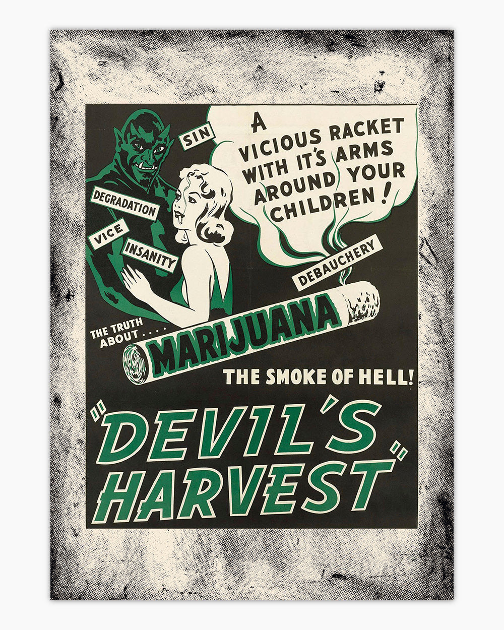 Devil's Harvest Art Print