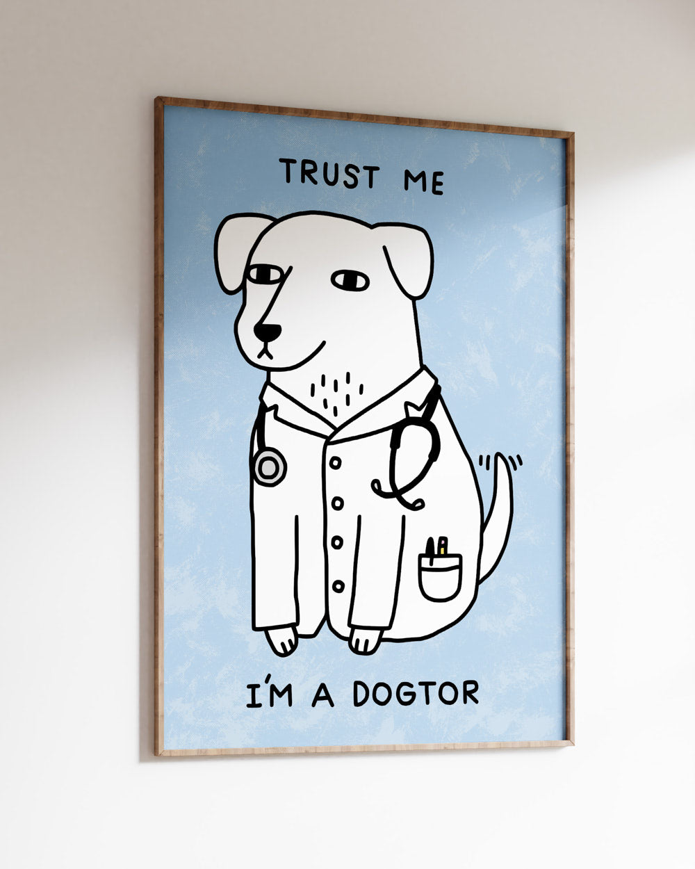 Dogtor Art Print