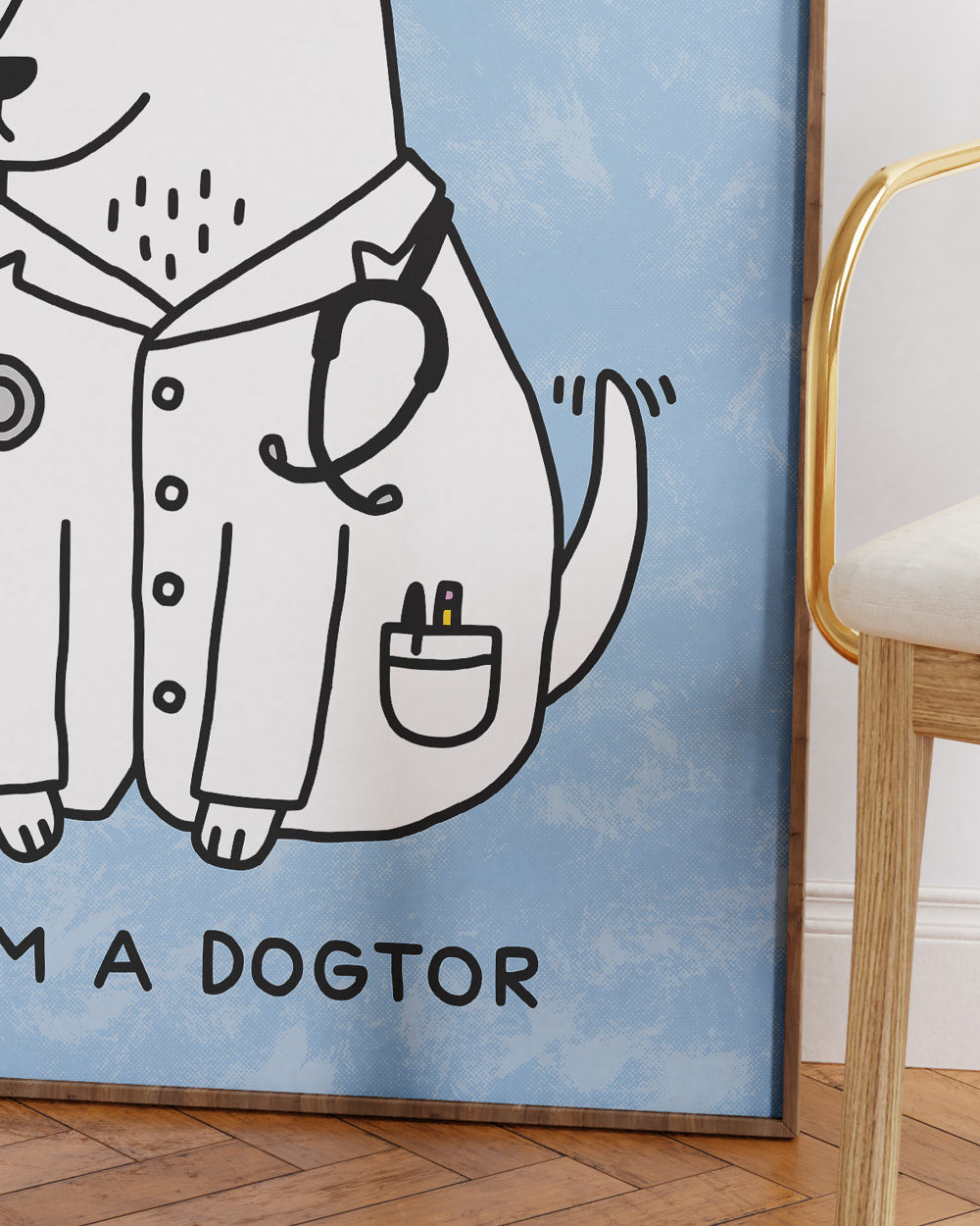 Dogtor Art Print