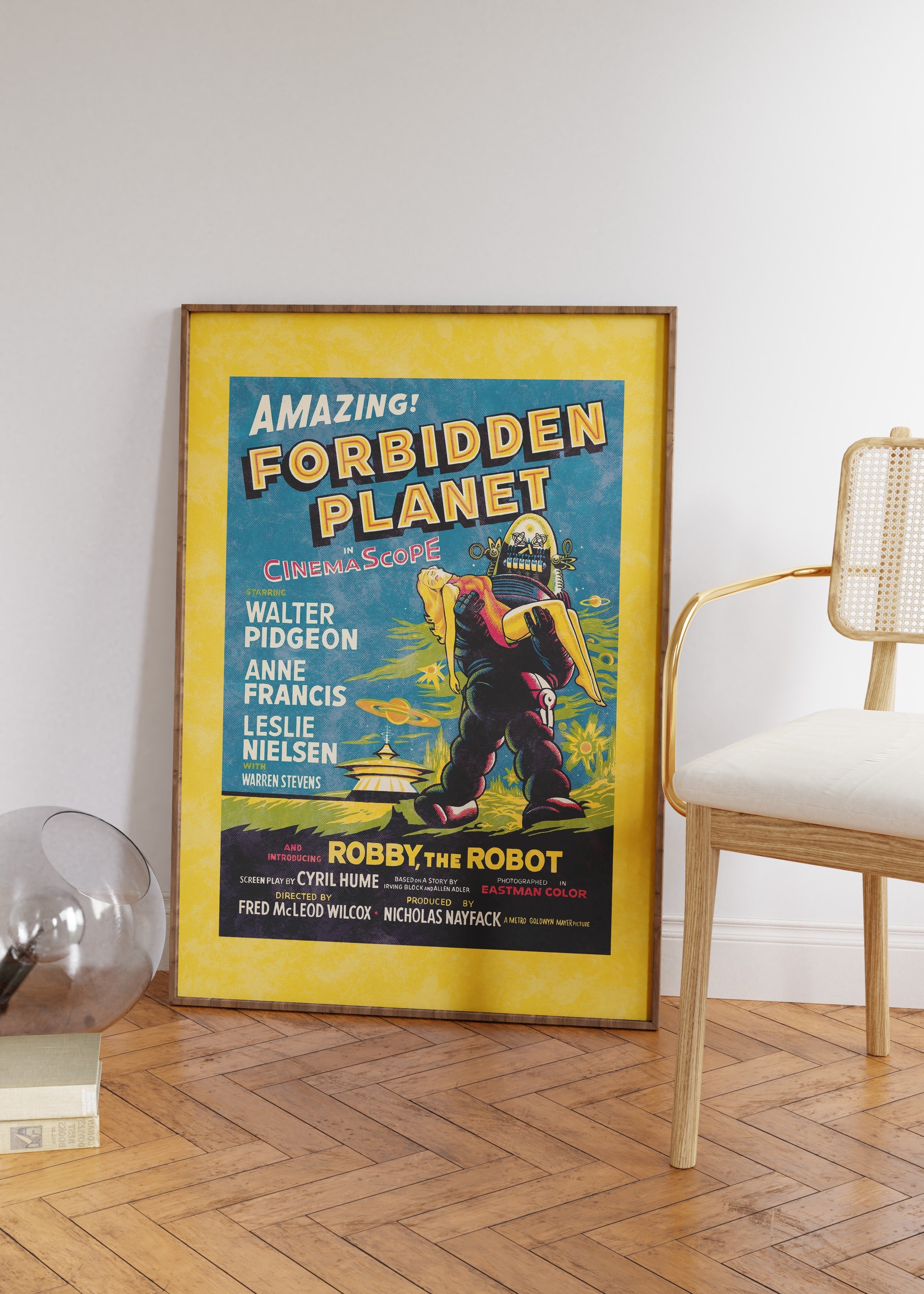 Forbidden Planet Art Print