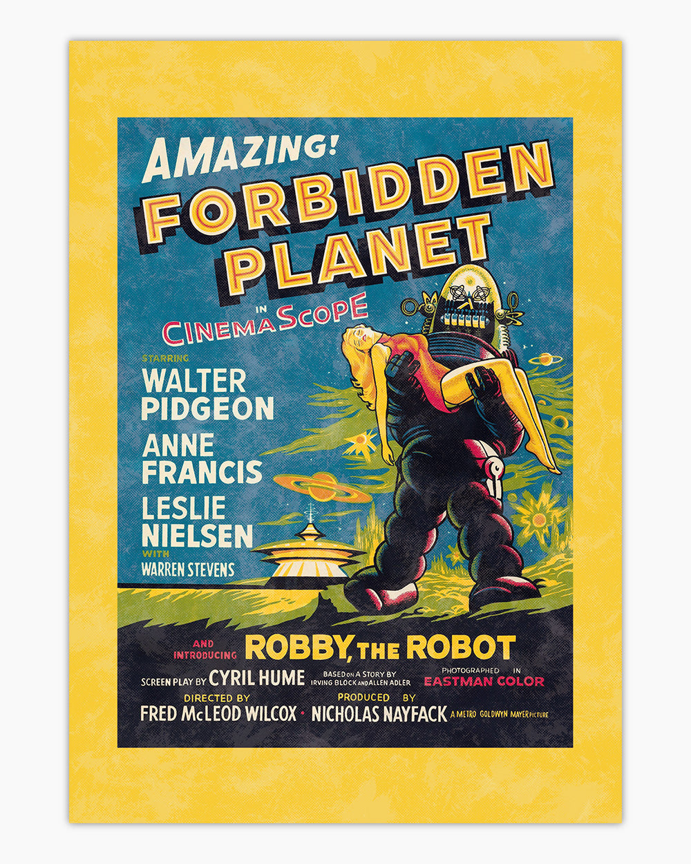 Forbidden Planet Art Print