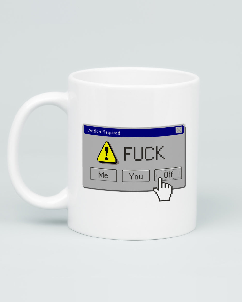 Action Required Mug