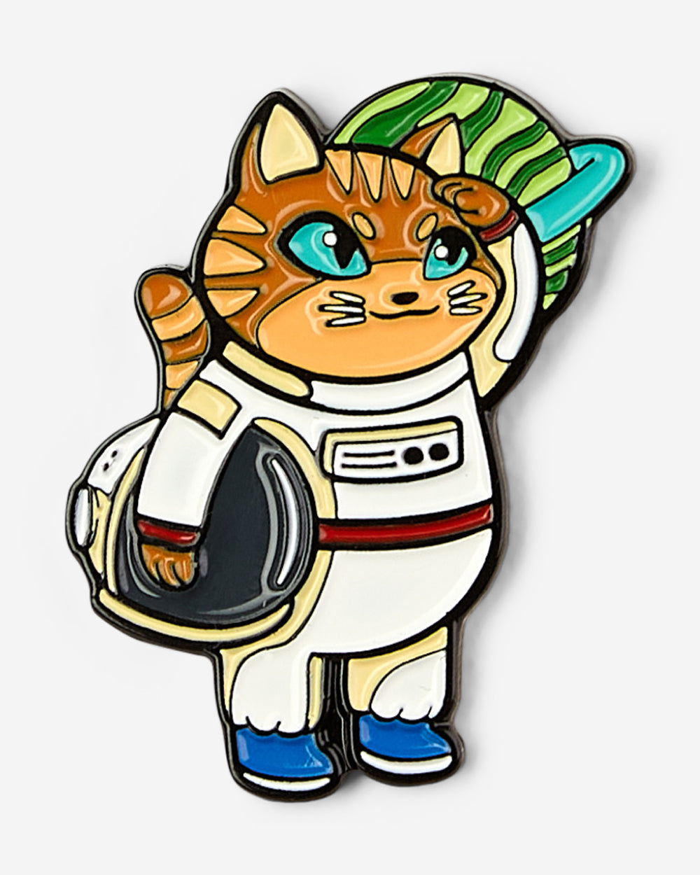 Space Cat Enamel Pin