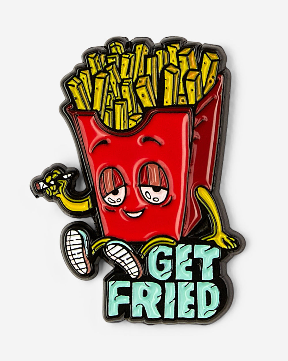 Getting Fried Enamel Pin