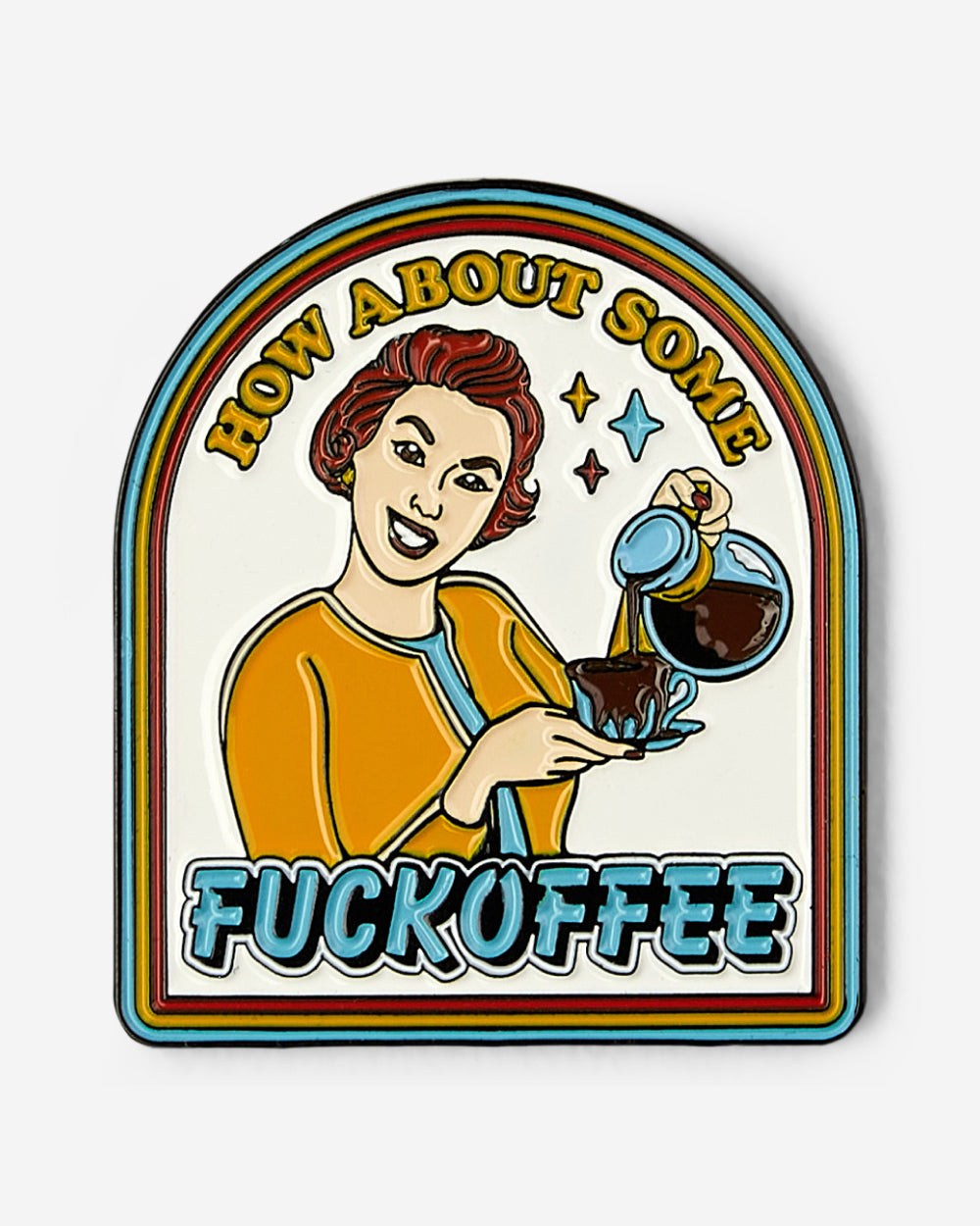 Fuckoffee Enamel Pin