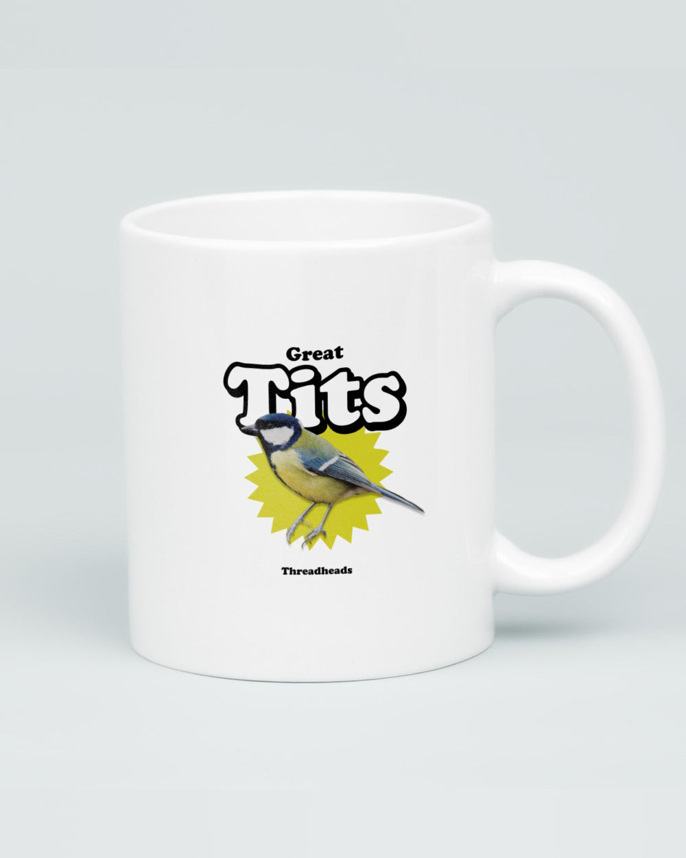 Stop Staring At My Tits Mug