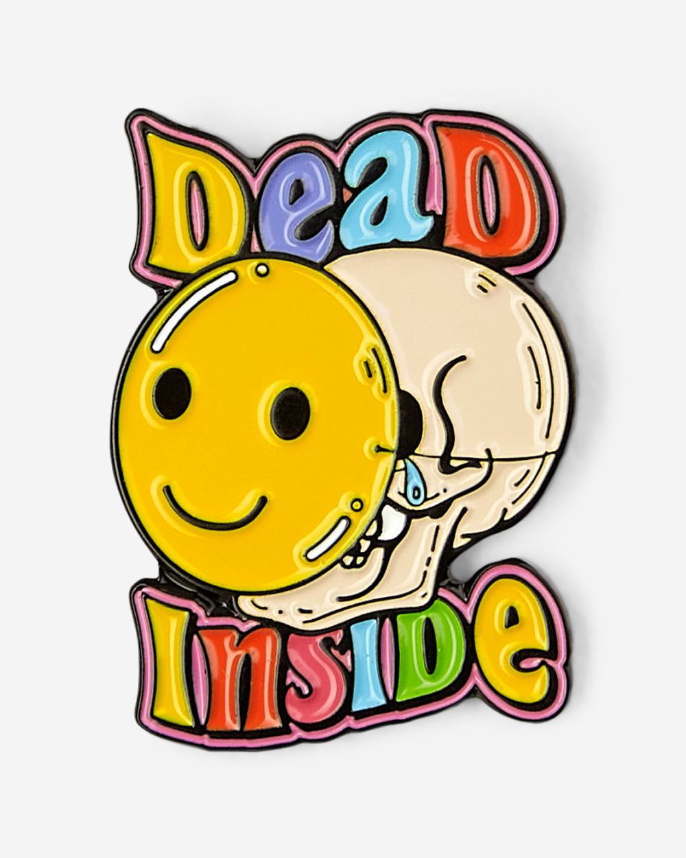 Dead Inside Enamel Pin