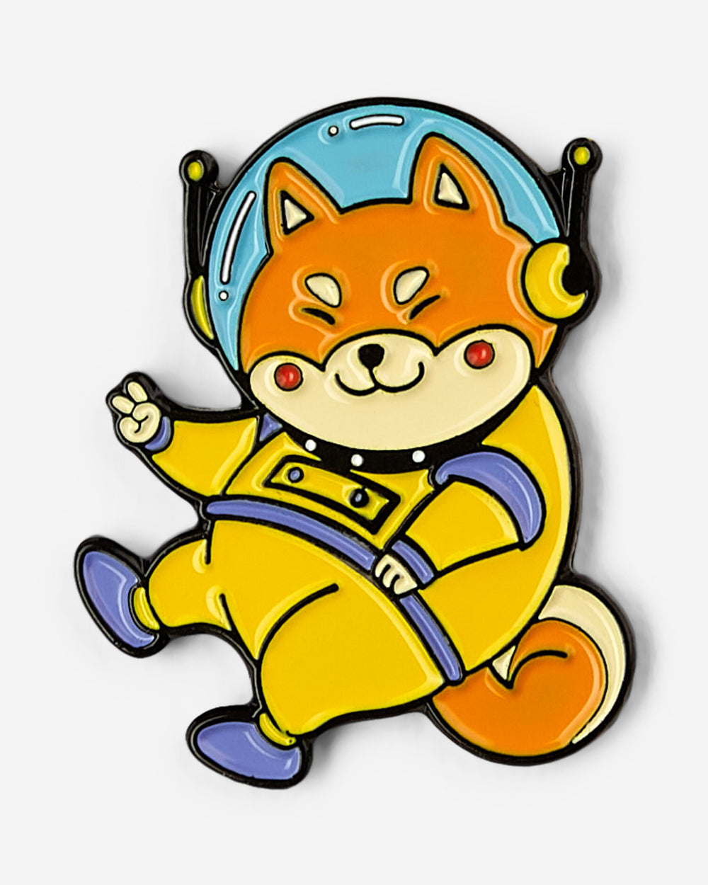 Cosmic Shiba Enamel Pin