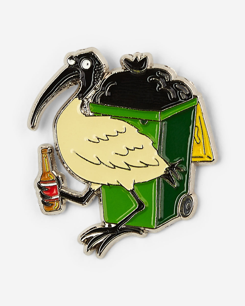 Bin Chicken Enamel Pin