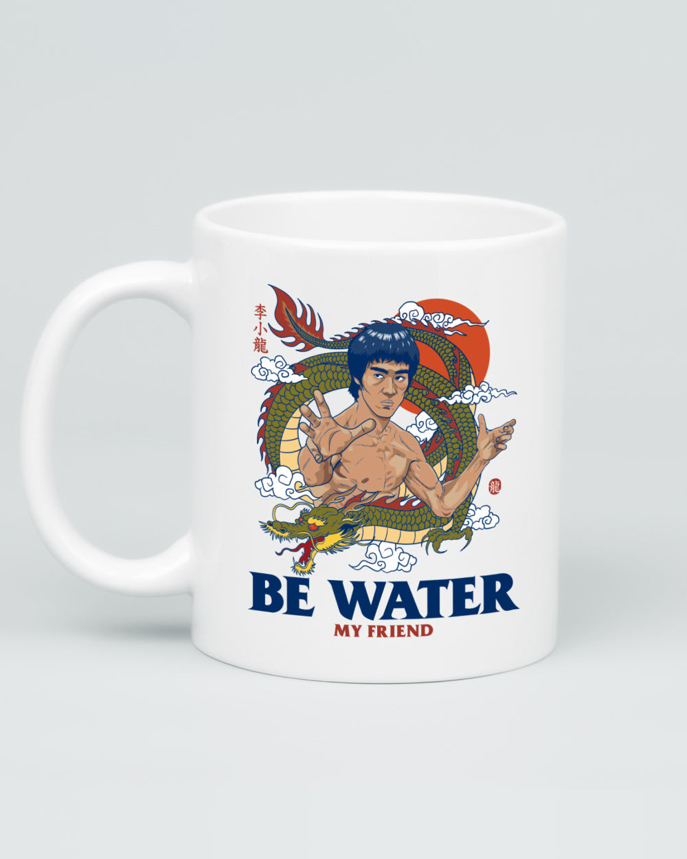 Bruce Lee Be Water Mug