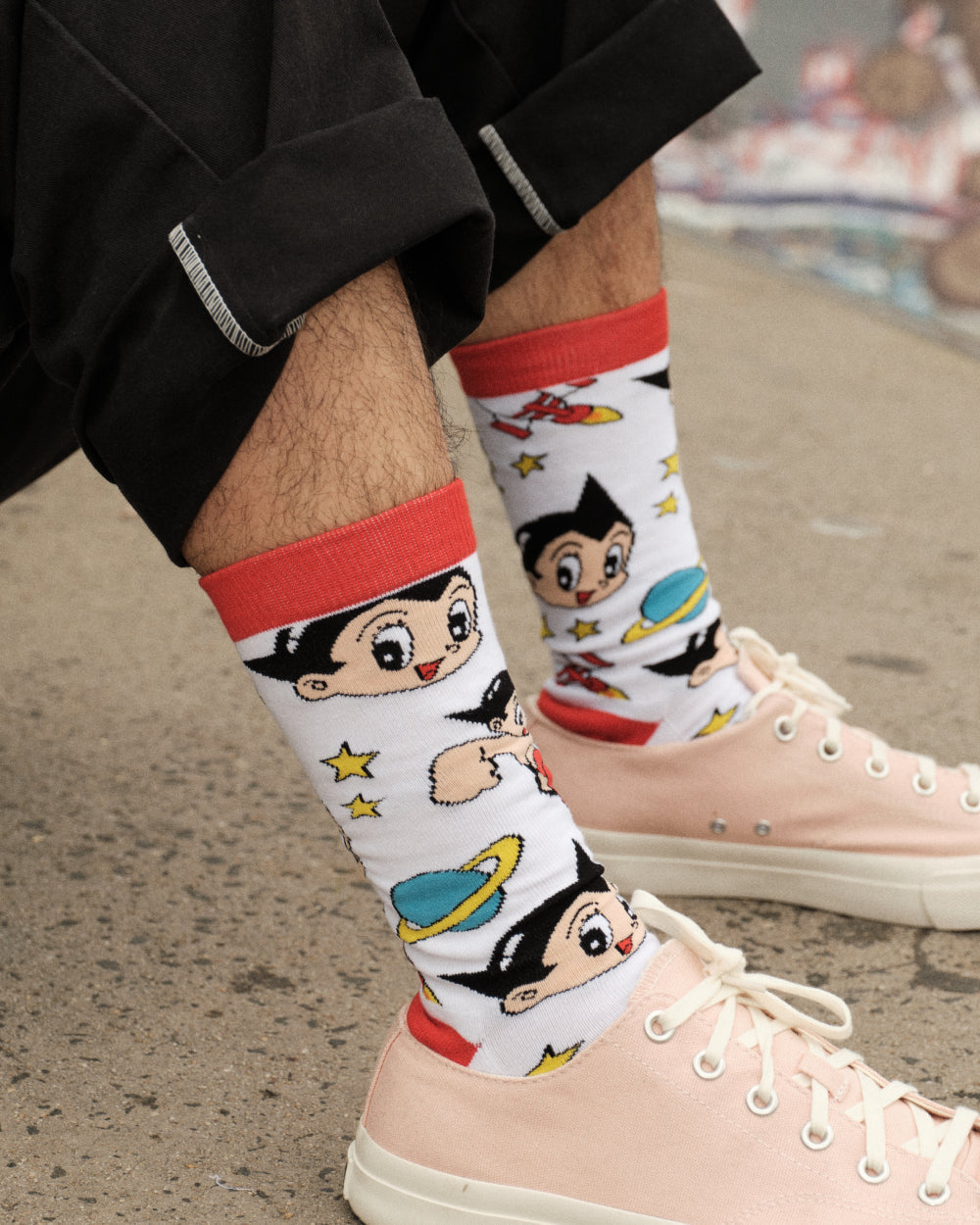 Astro Boy Face Socks