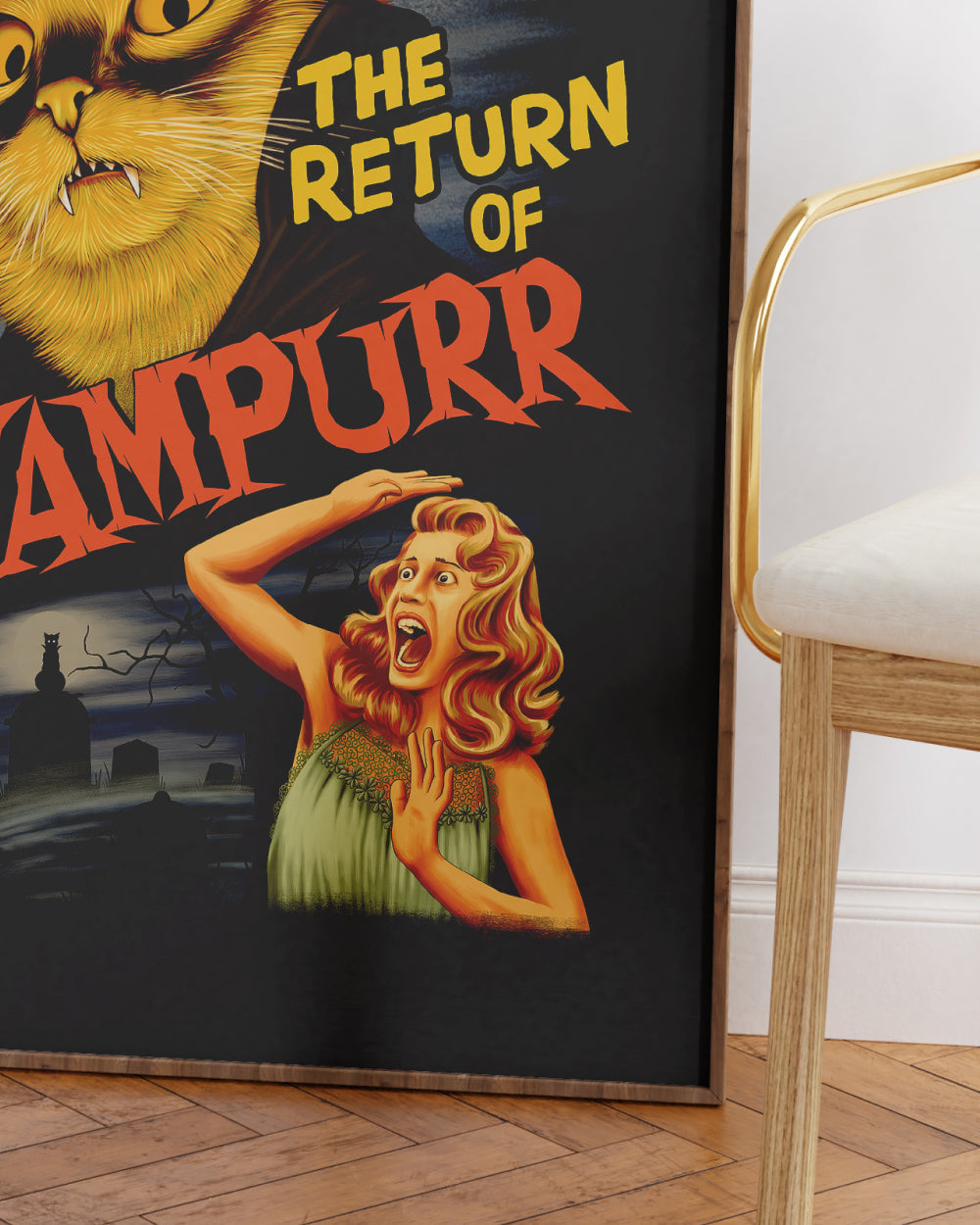 The Return of Vampurr Art Print