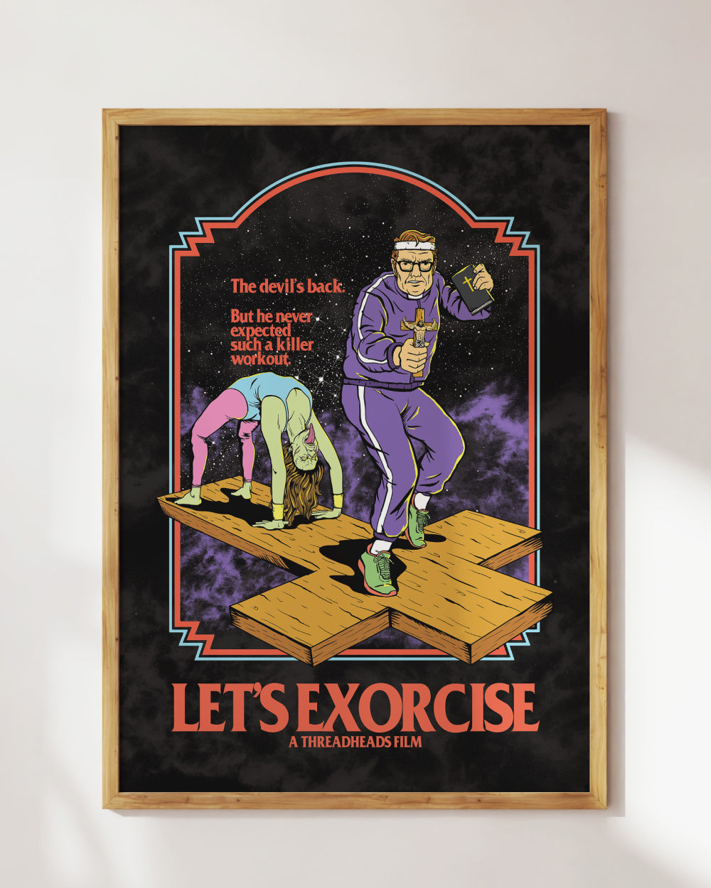 Let's Exorcise Art Print