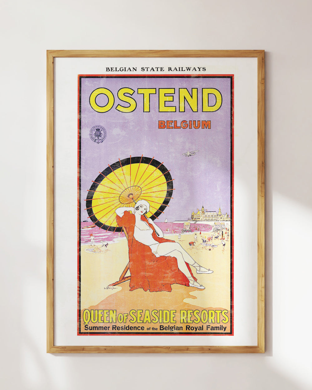 Ostend Belgium Art Print