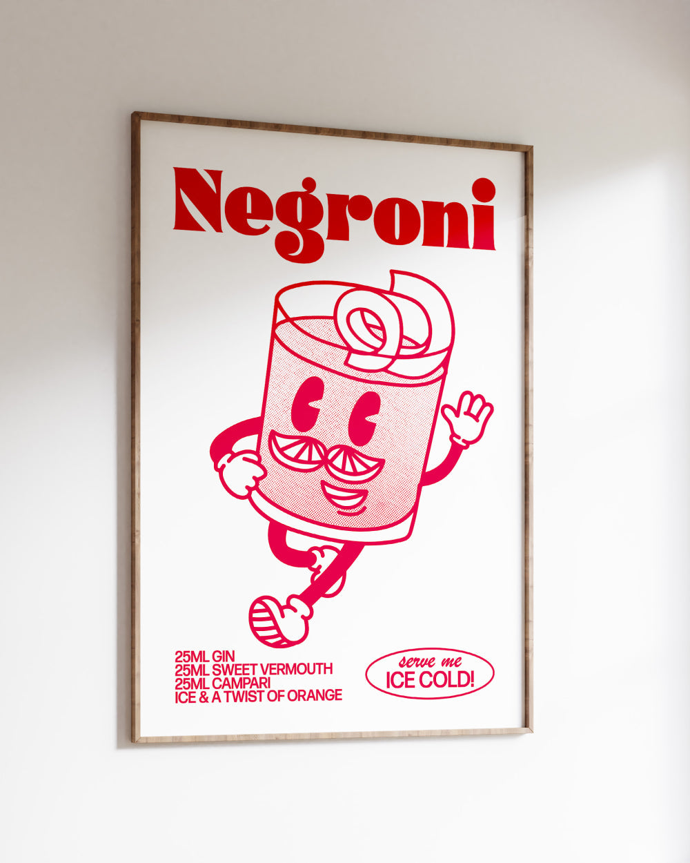 Negroni Art Print