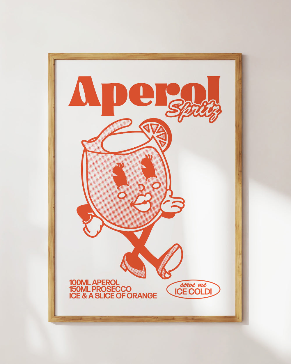 Aperol Spritz Art Print