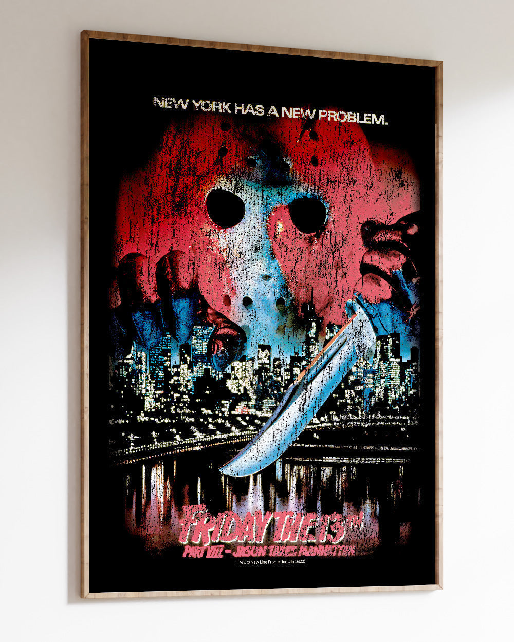 Friday the 13th - Jason Takes Manhattan Art Print