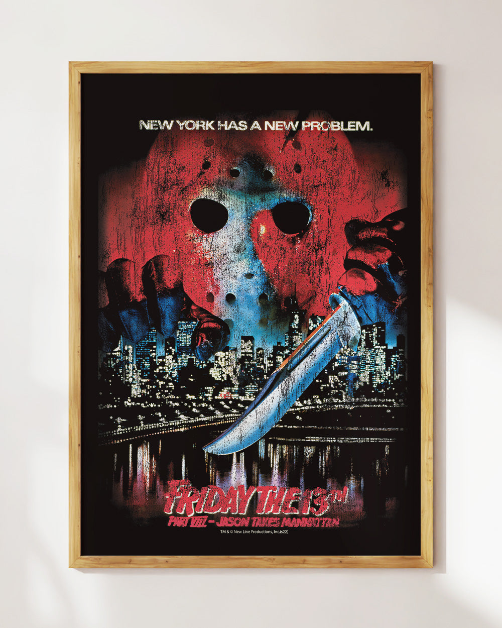 Friday the 13th - Jason Takes Manhattan Art Print