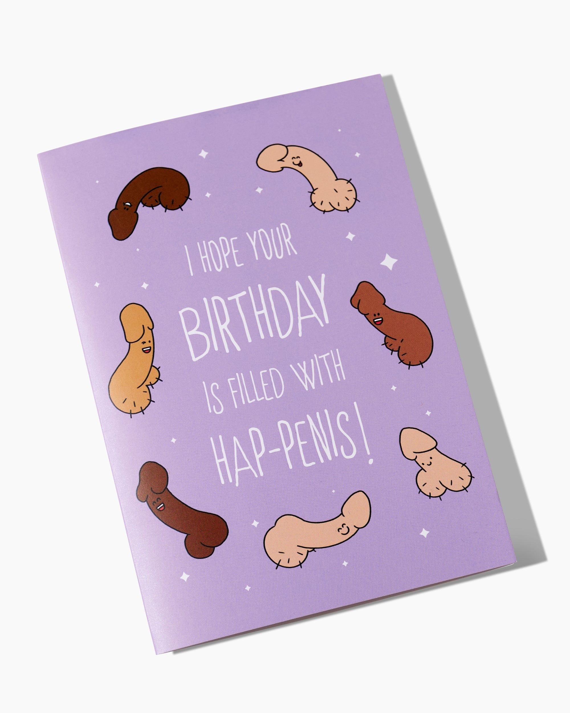 Hap-penis Greeting Card