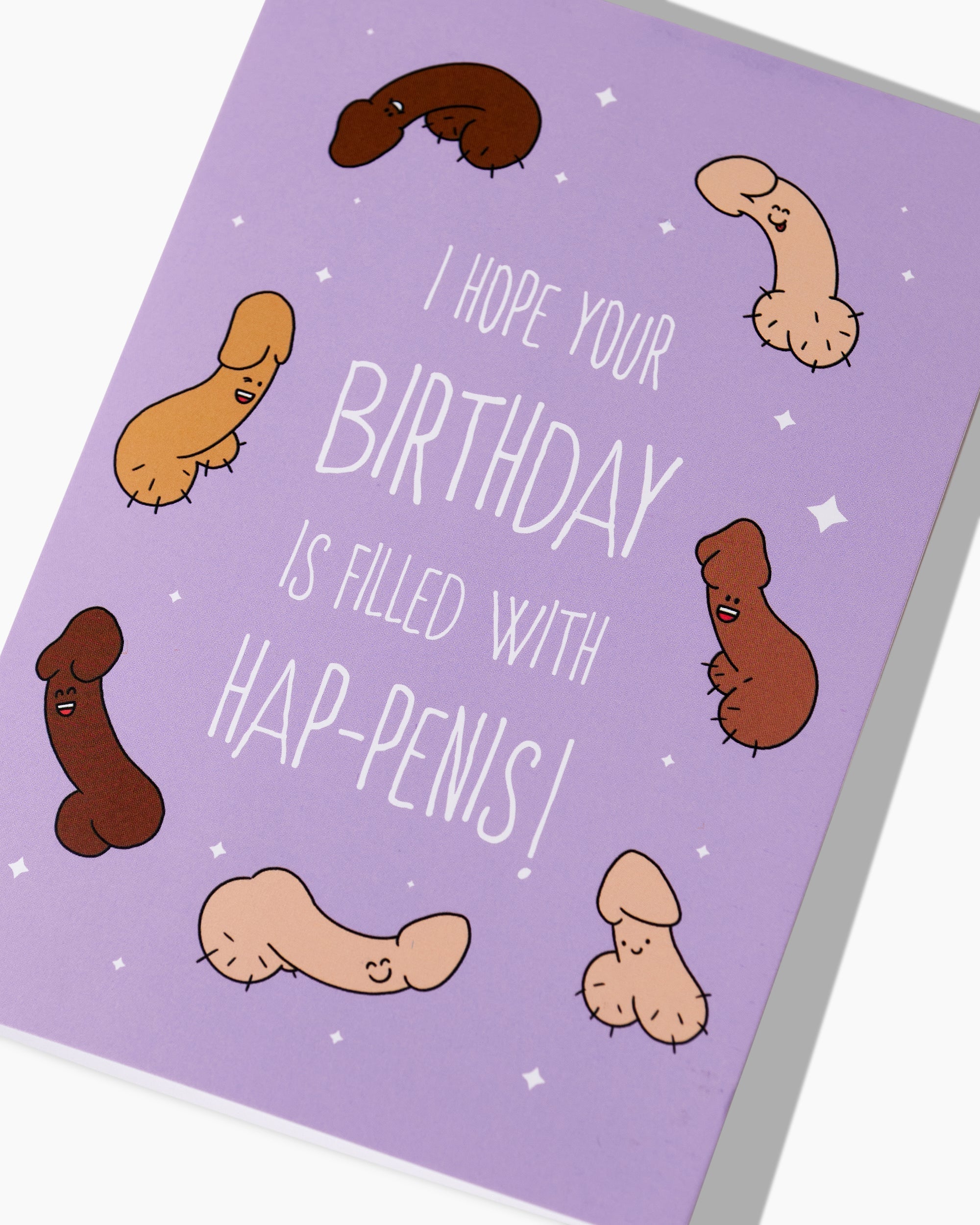 Hap-penis Greeting Card