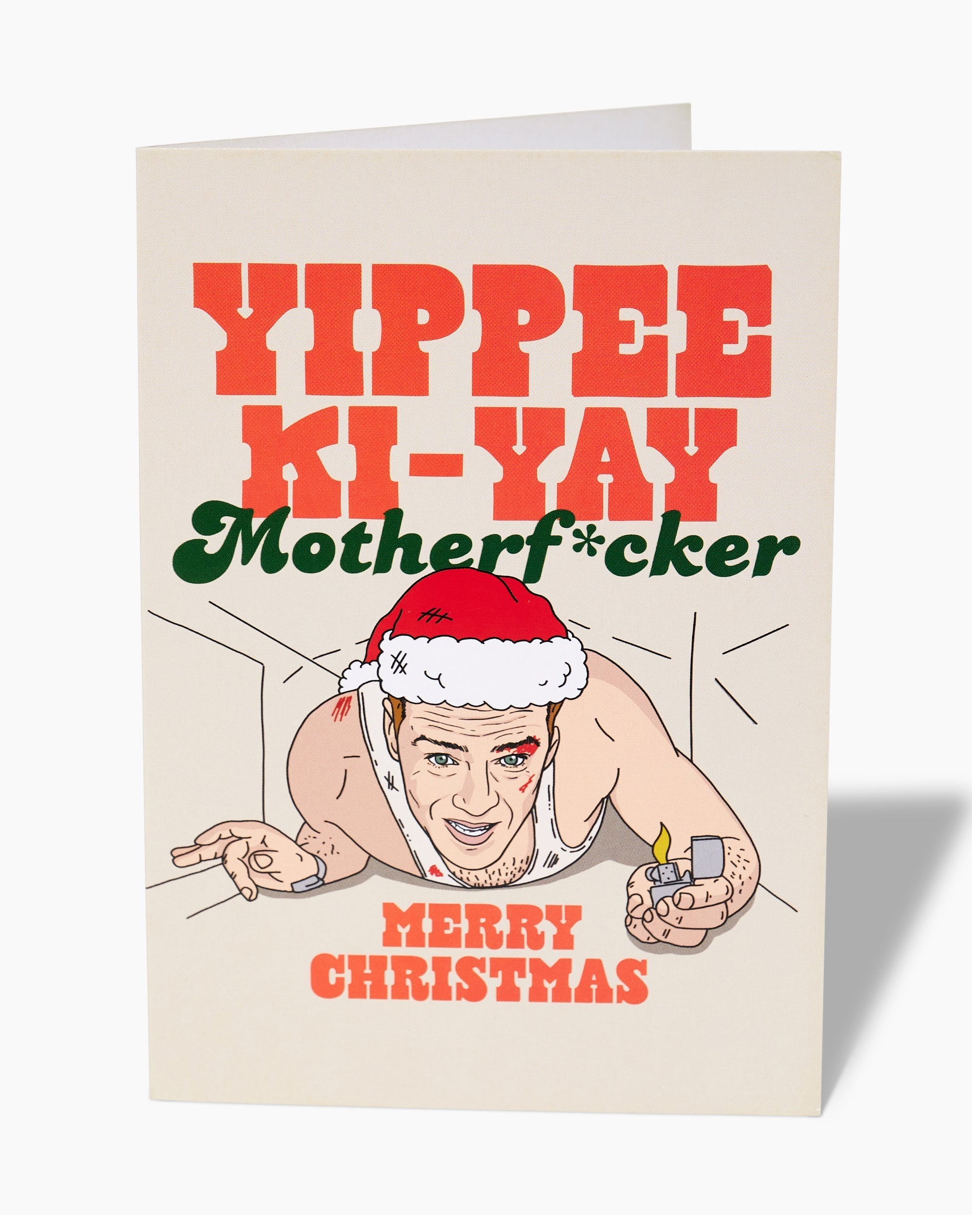 Yippe Ki Yay Motherfucker Greeting Card