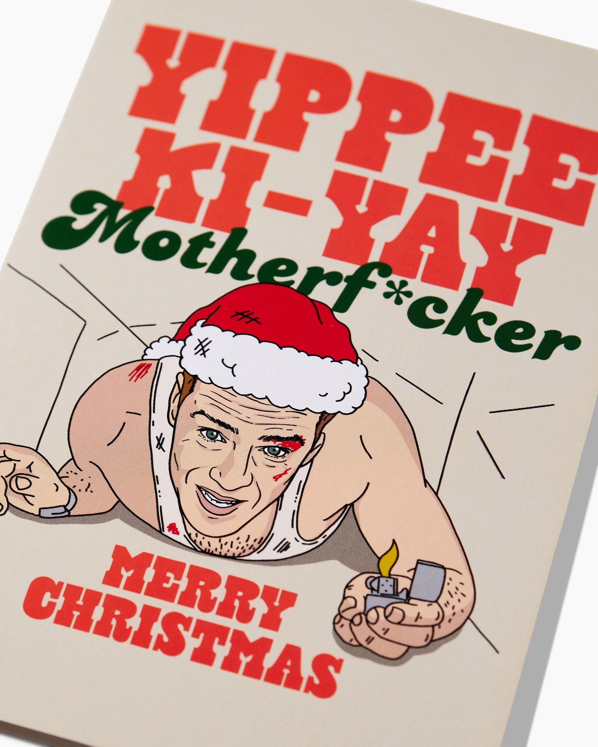 Yippe Ki Yay Motherfucker Greeting Card