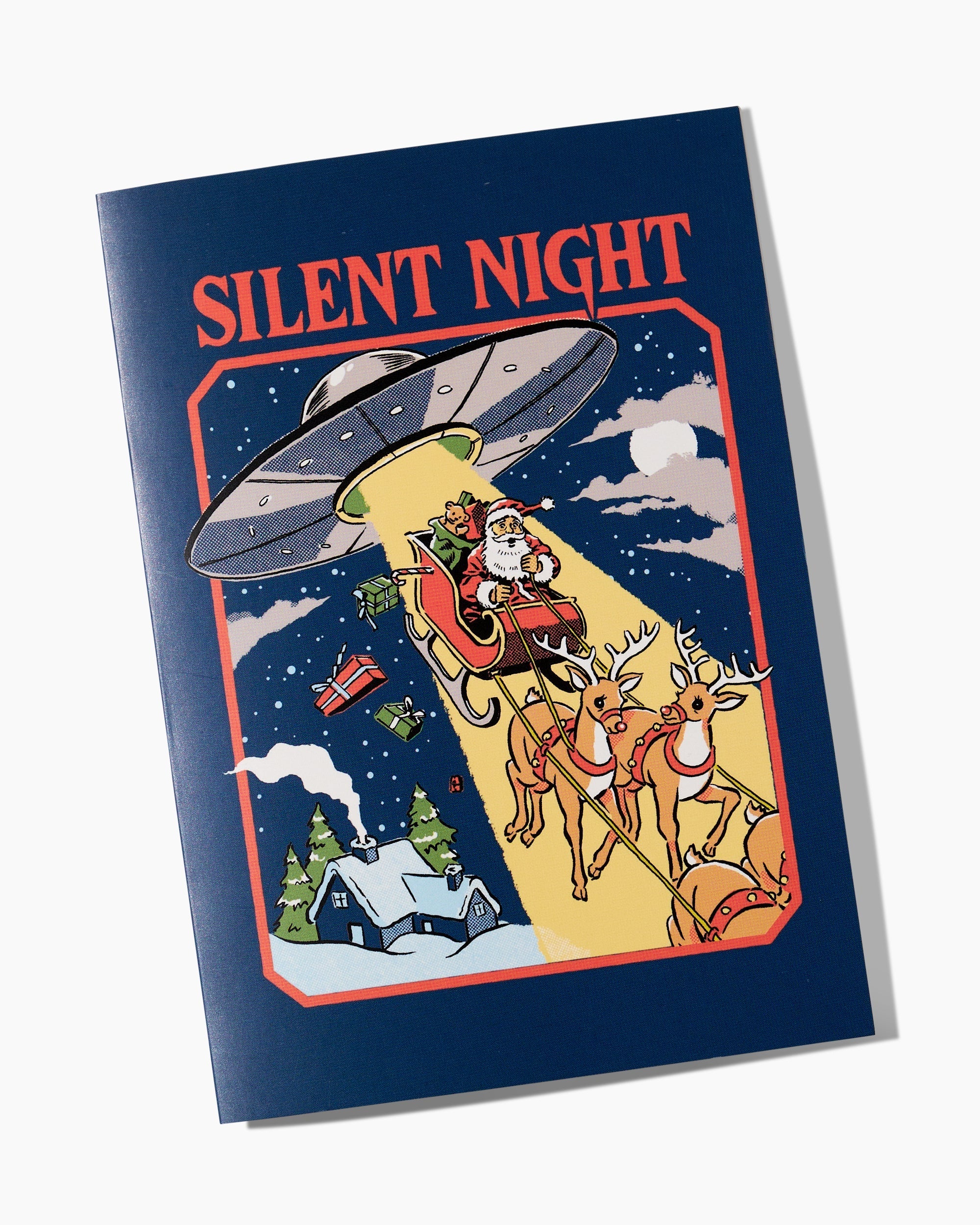 Silent Night Greeting Card