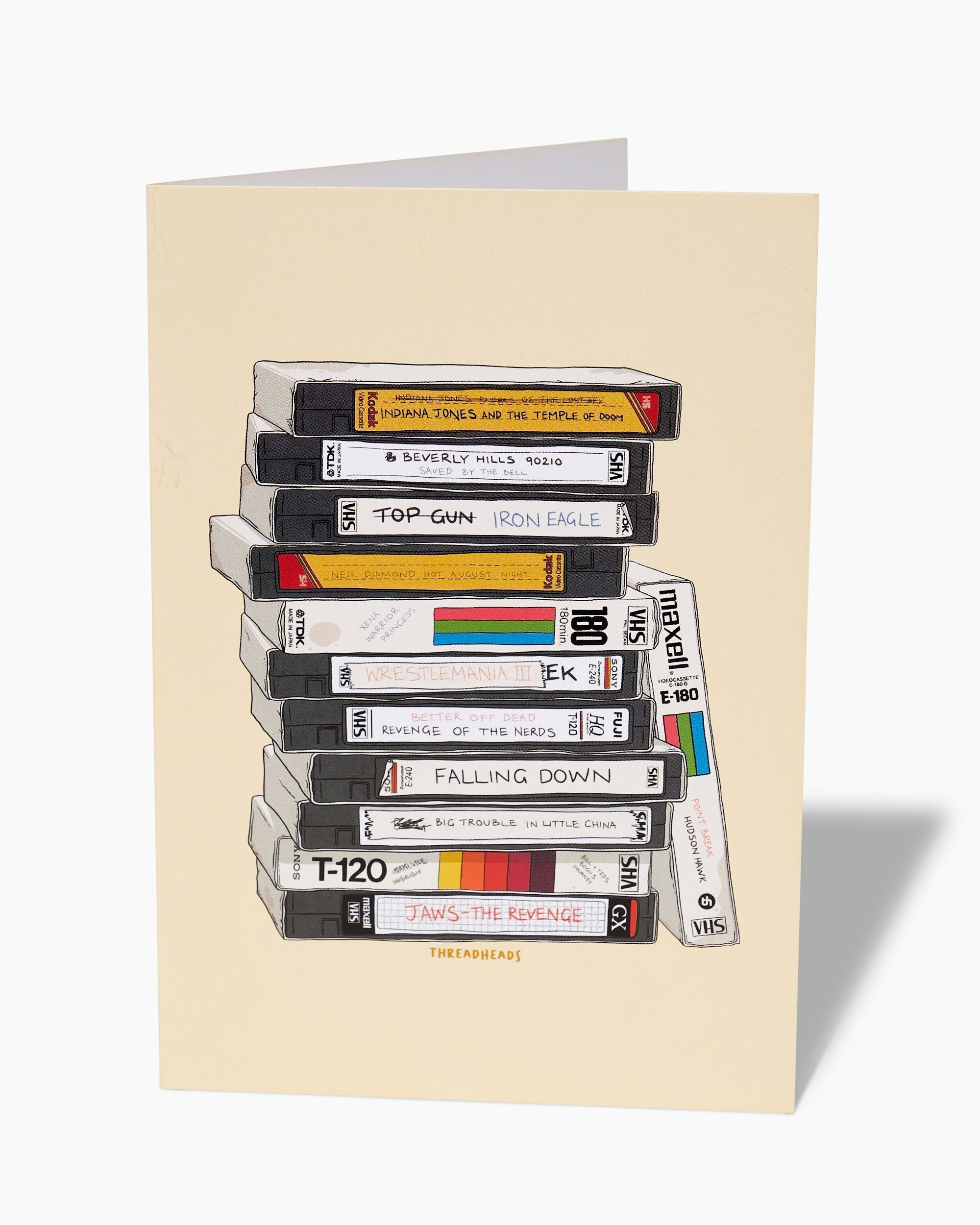 Cassette Tapes Greeting Card