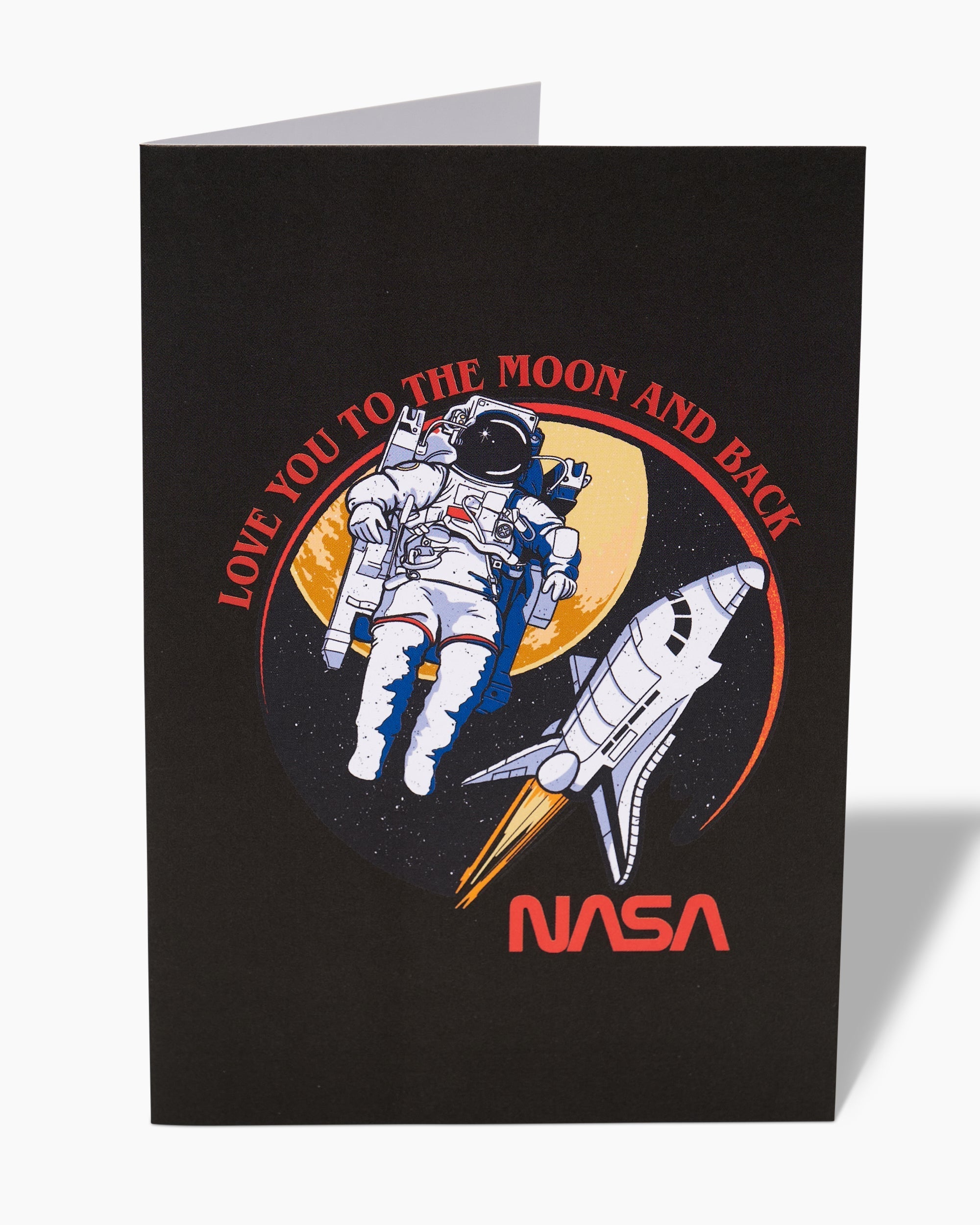 NASA Love You To The Moon Greeting Card